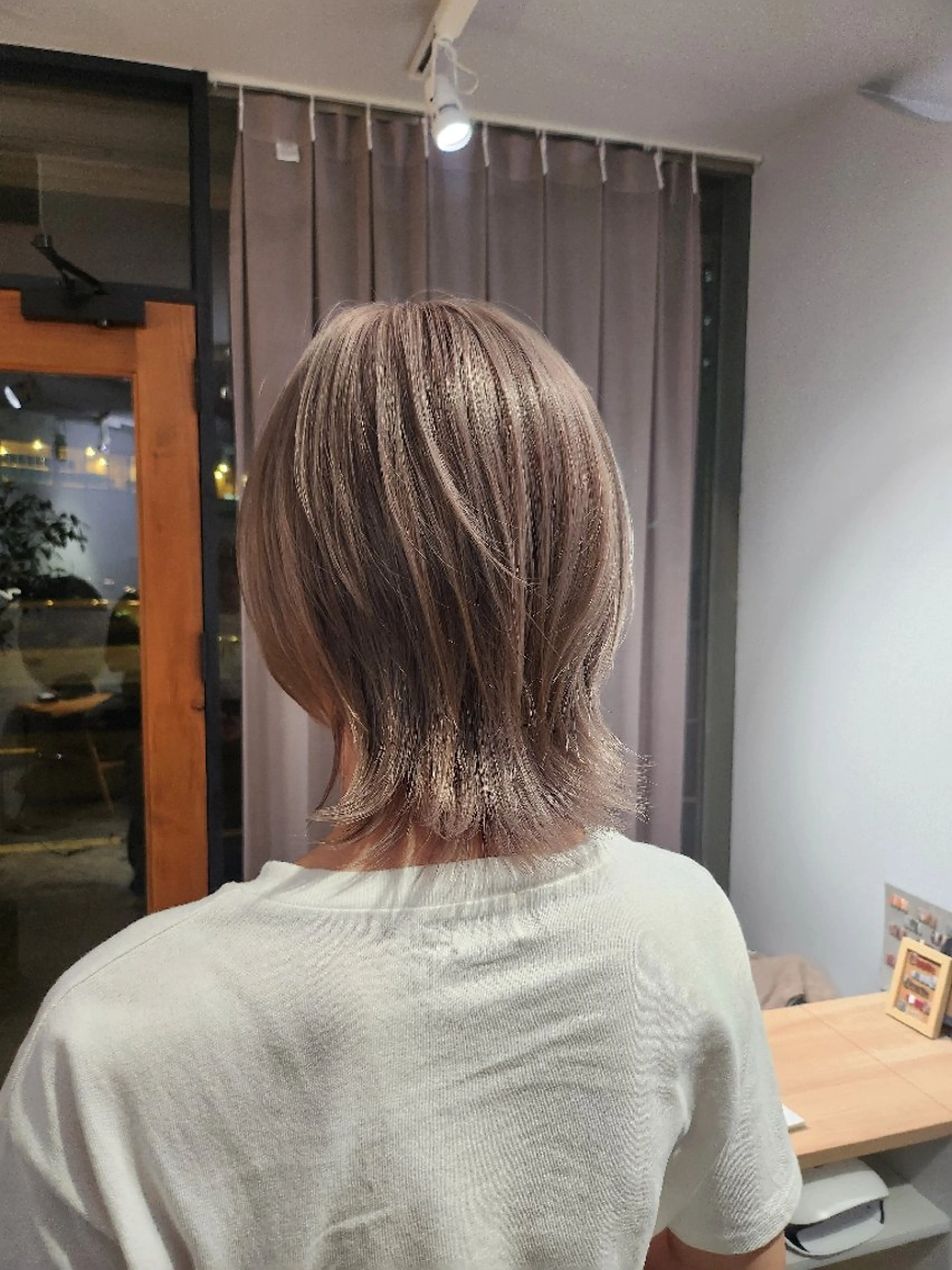 ミディアム 金田 拓也のヘアスタイル