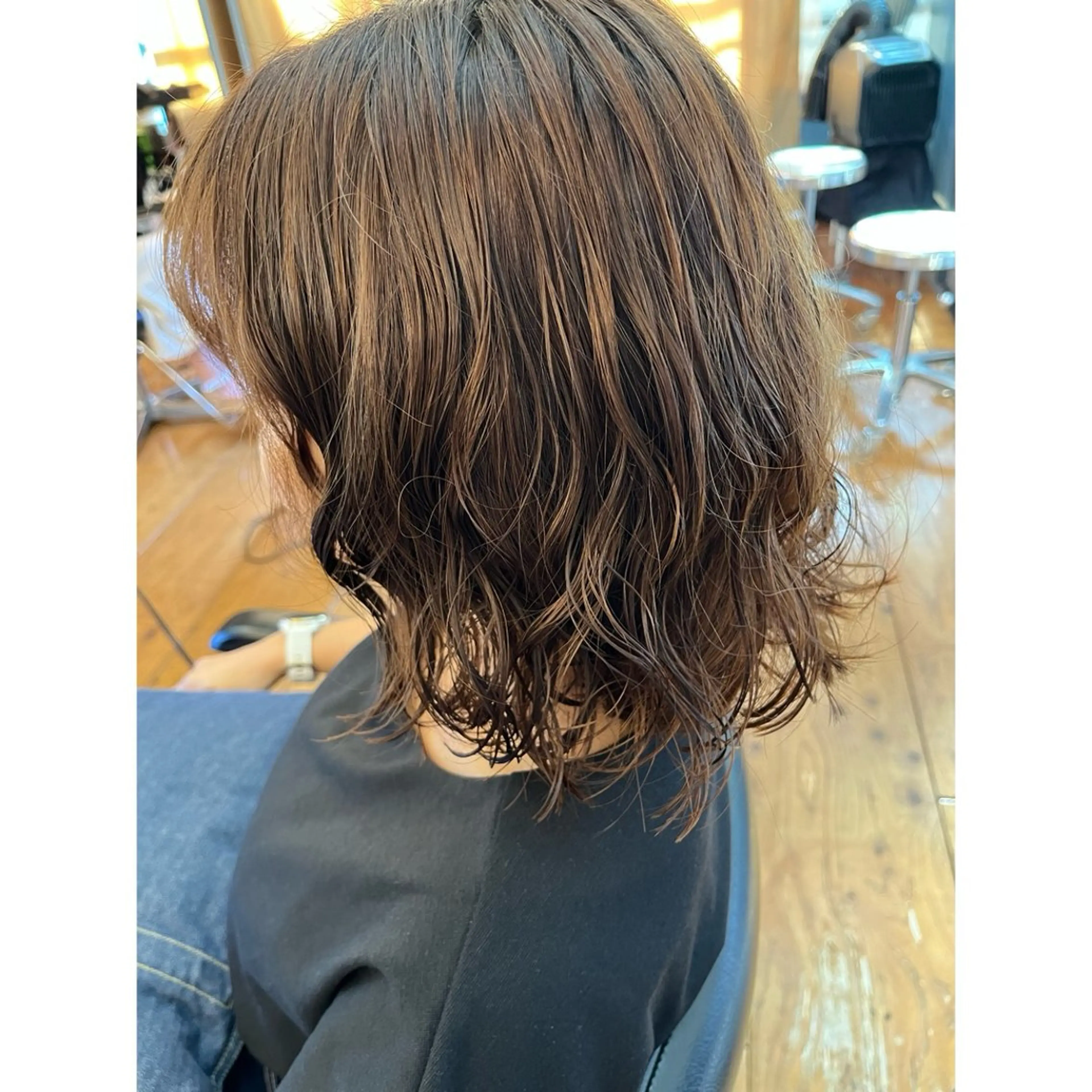 パーマ Lagom なかだのヘアスタイル