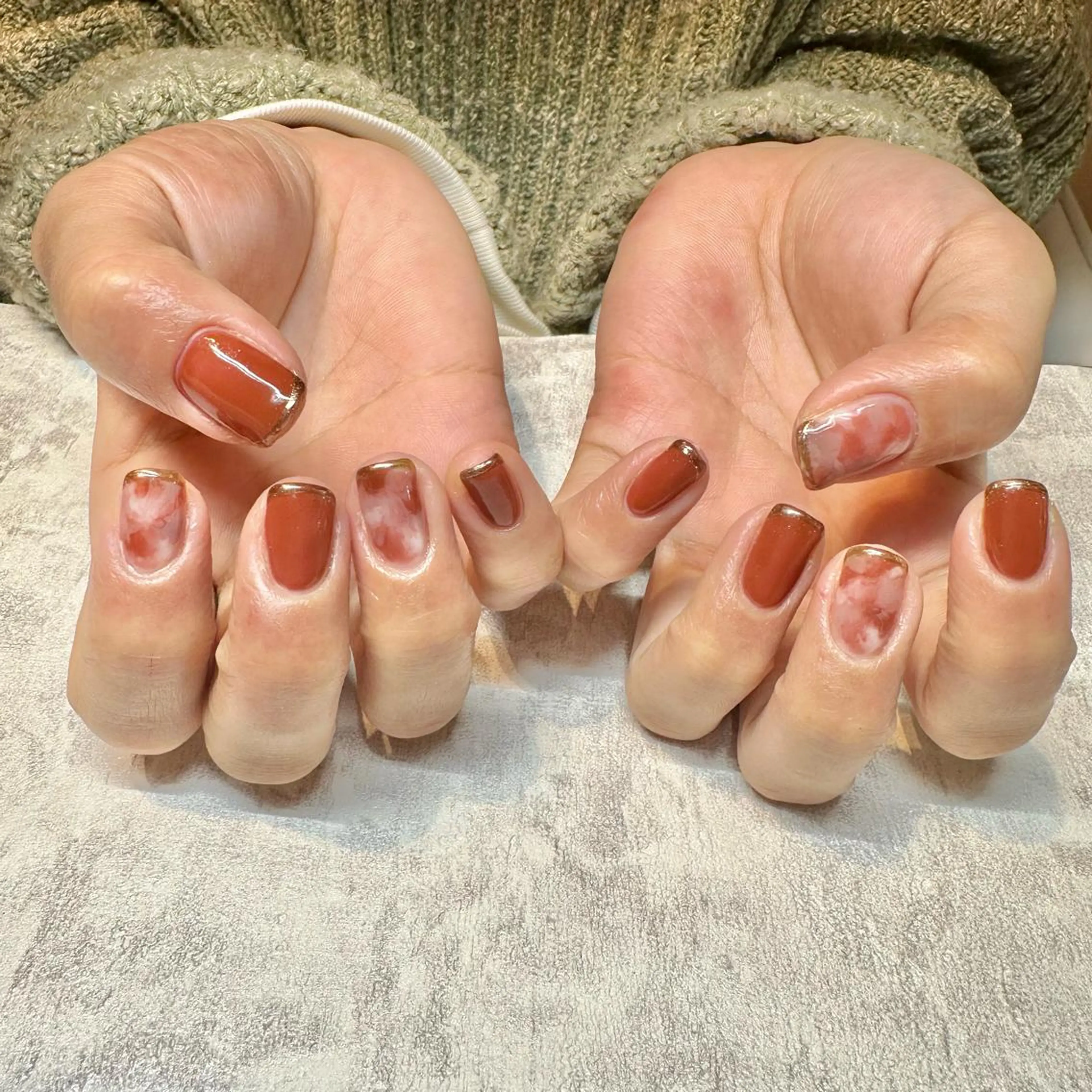 ネイル ハンドネイル Tocowaka マエダのネイルデザイン