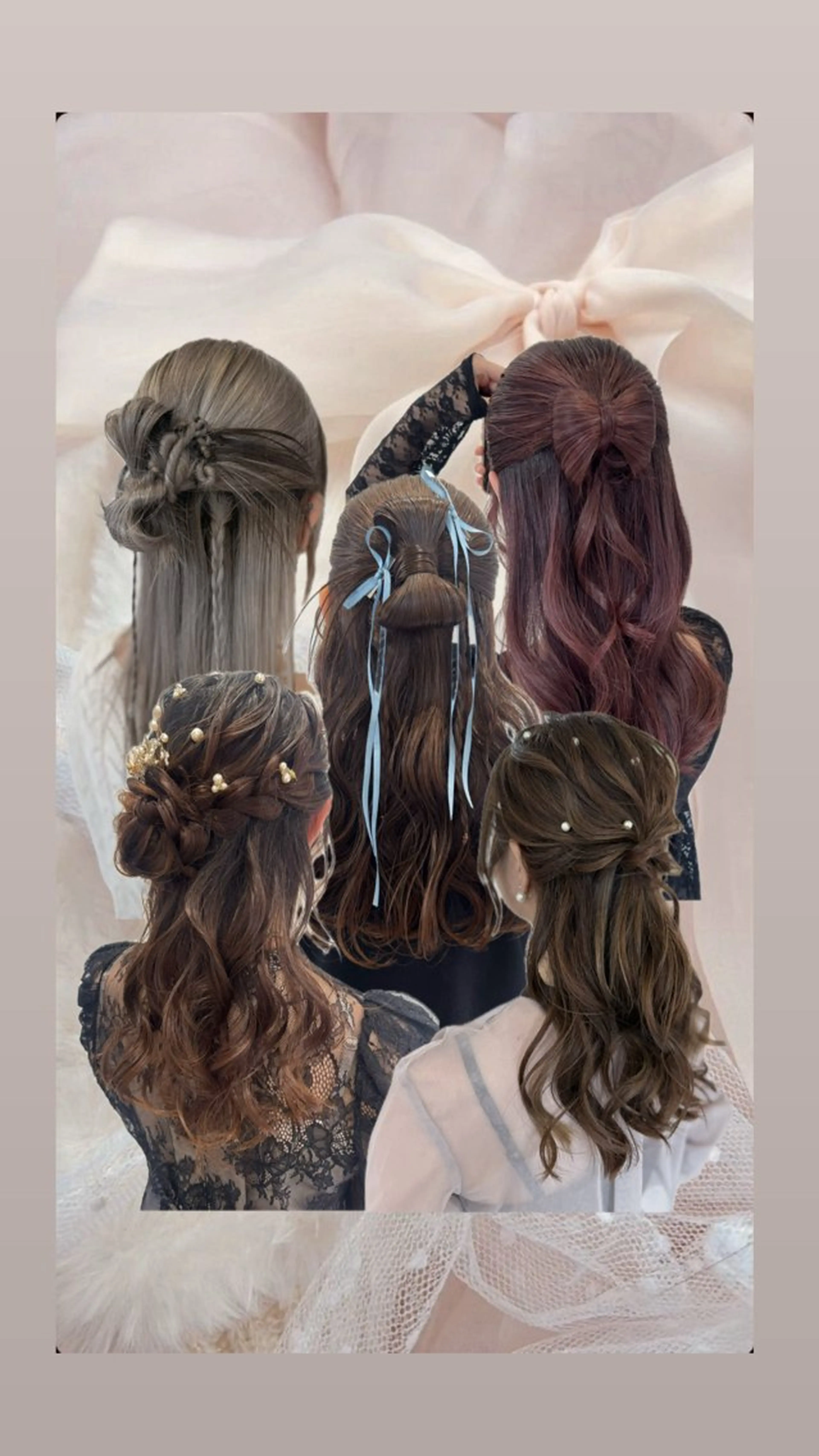 ハーフアップ♬.*ﾟの写真