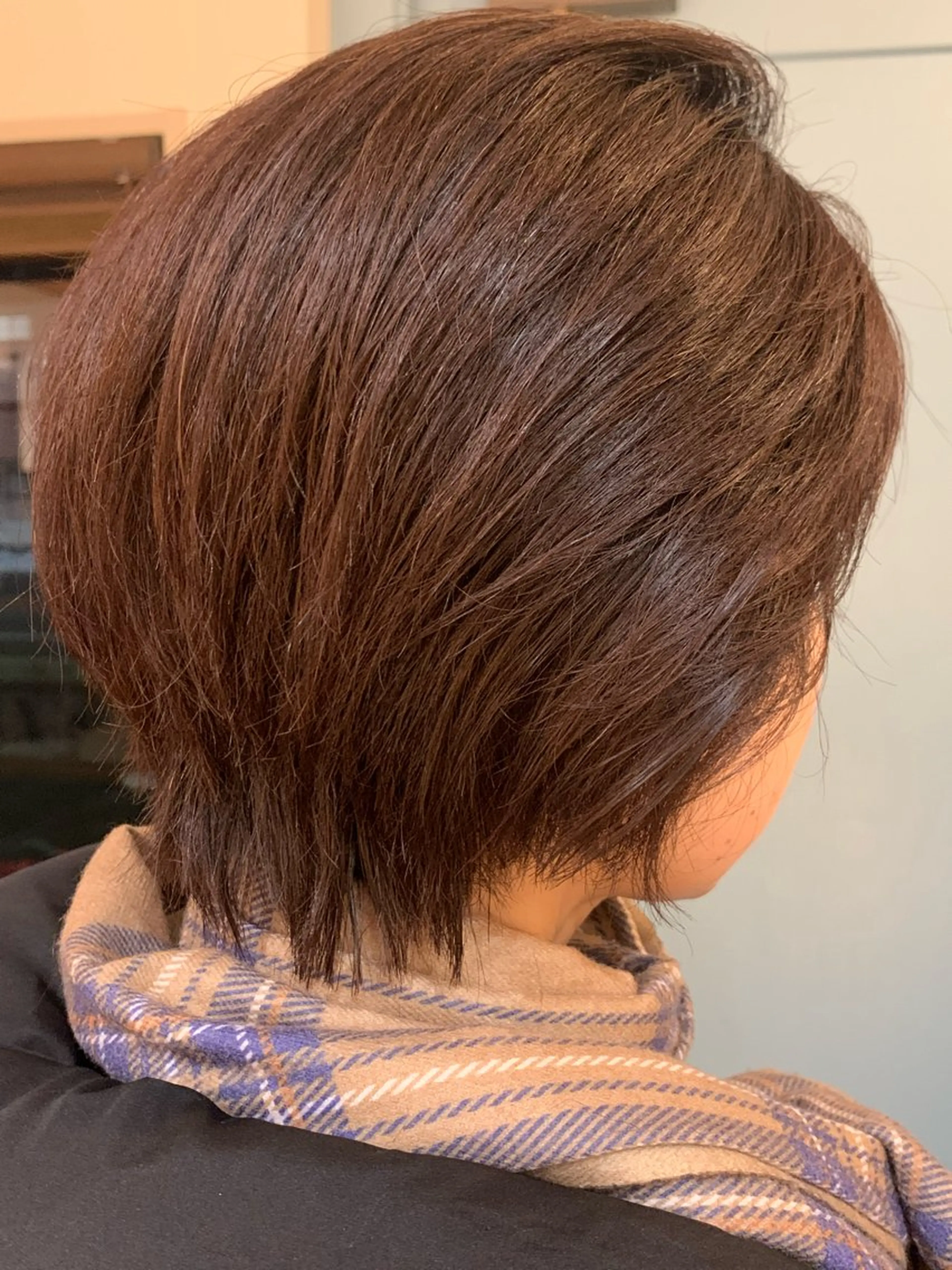 ショート ショートボブ ボブ ショートヘア 森本 美咲のヘアスタイル