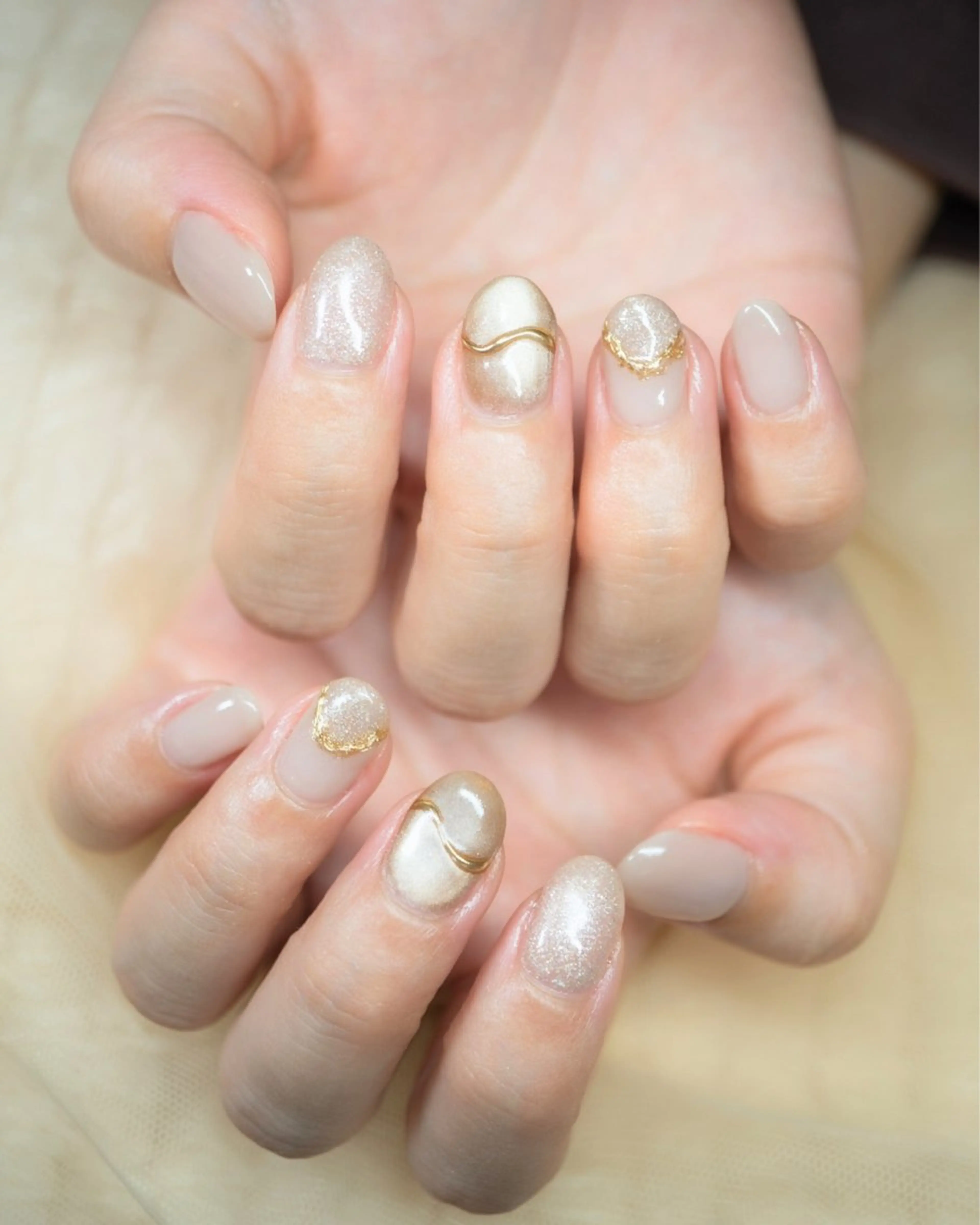 ネイル アートネイル ハンドネイル nail&aroma mulet.のネイルデザイン