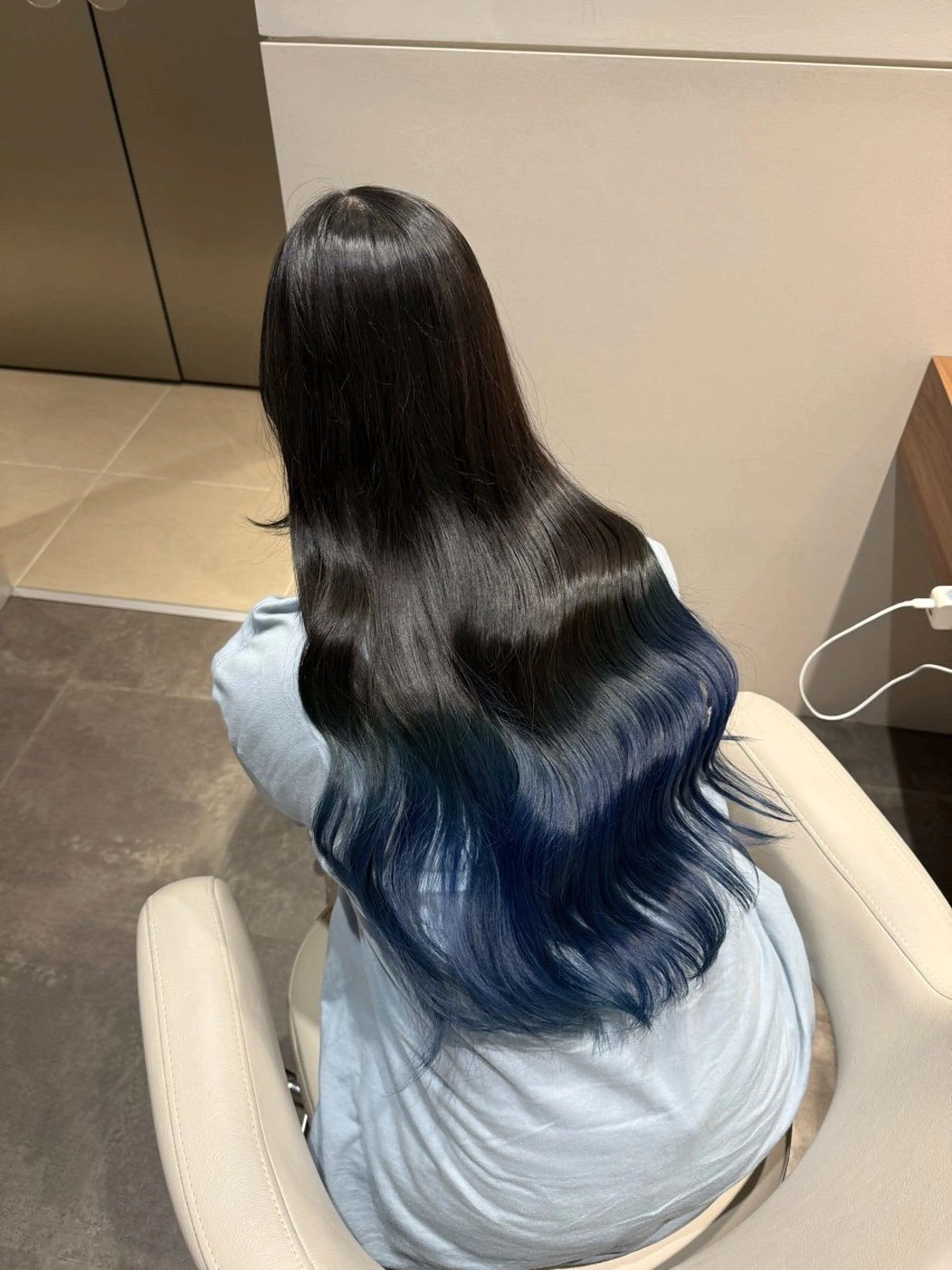 ロング カラー グラデーションカラー カット ヘアカラー トリートメント オタク特化美容師💟 チバコナツのヘアスタイル