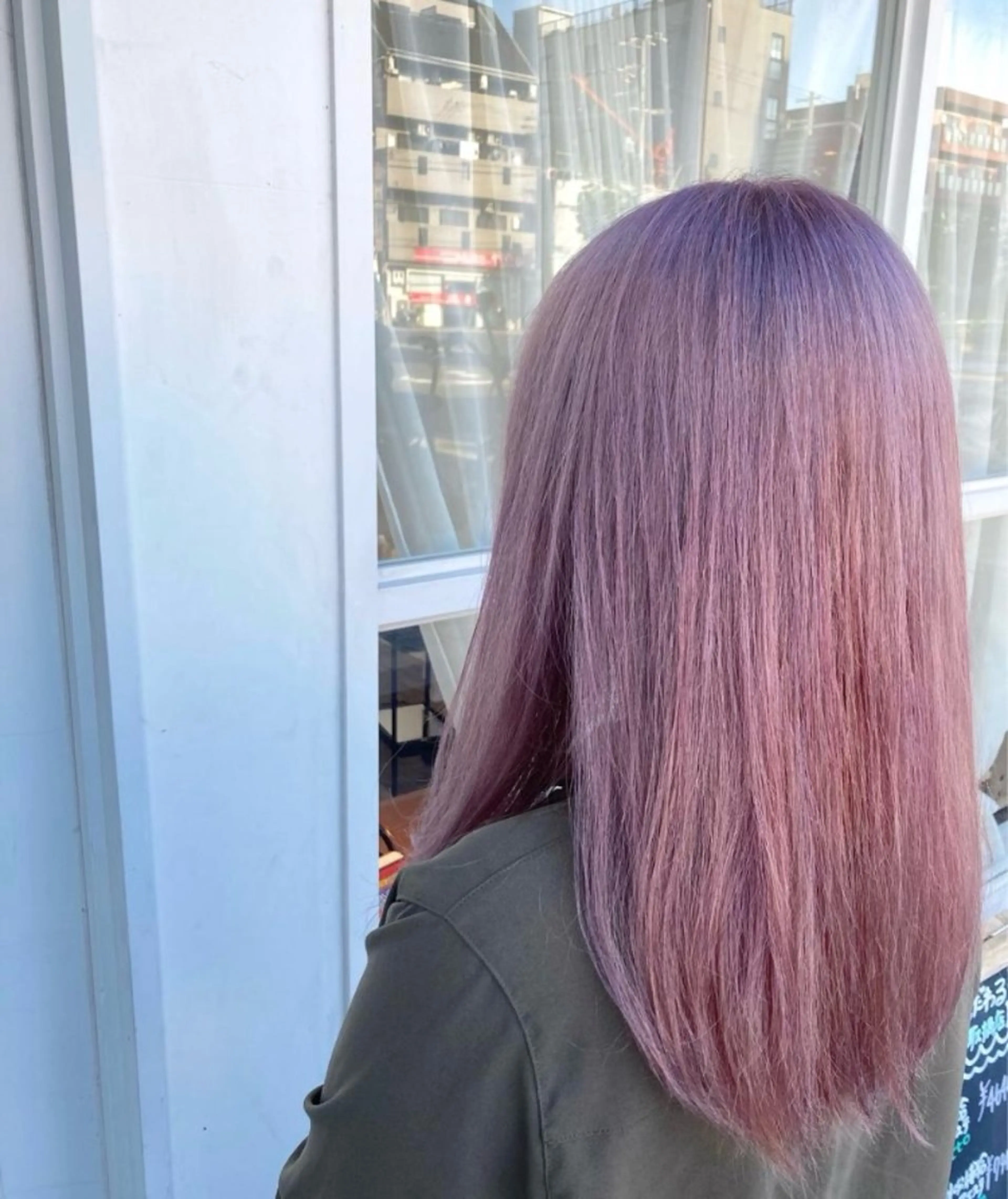 セミロング 鶴橋美容室 KONNOのヘアスタイル