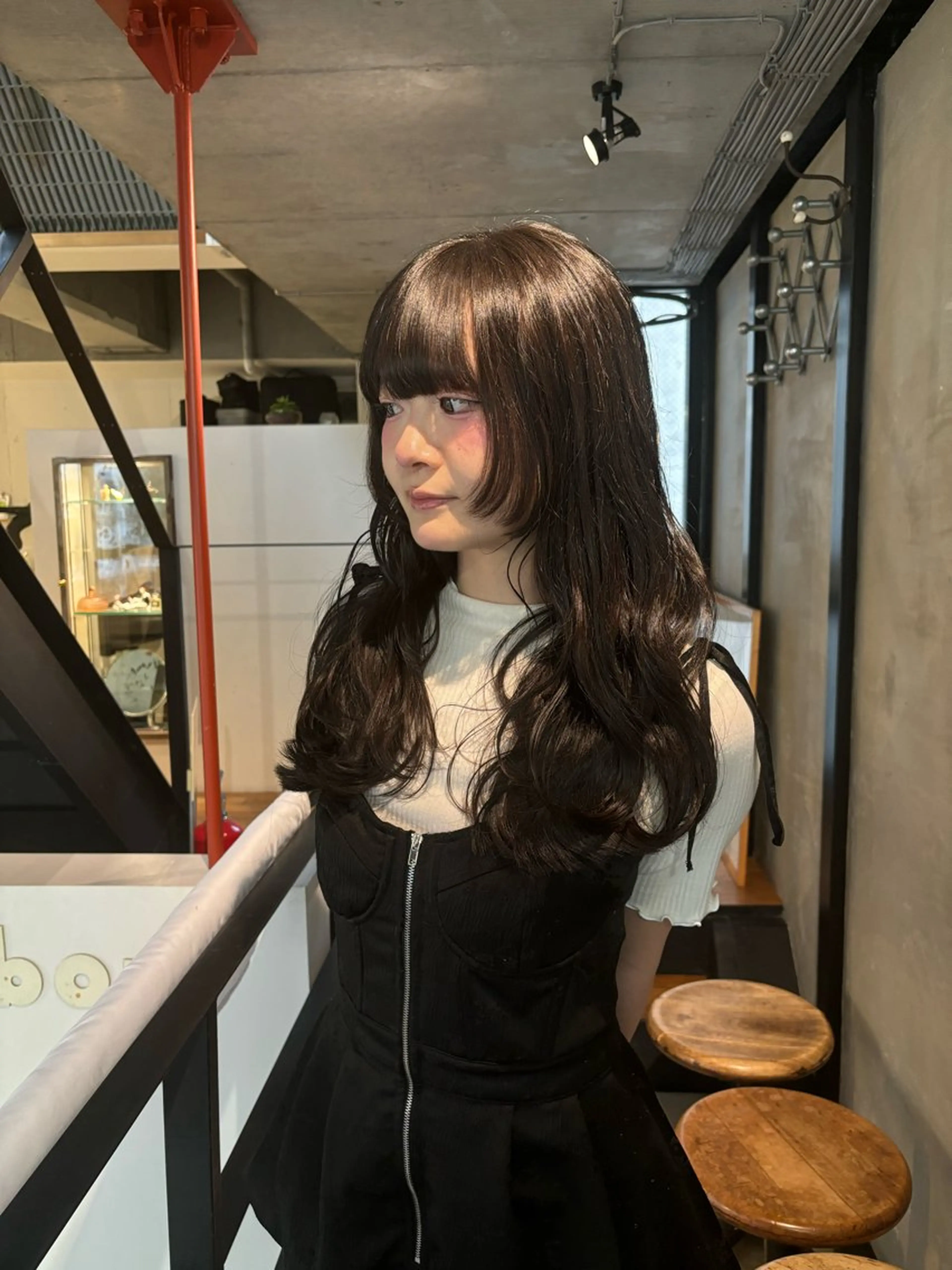 ロング kiyono moekaのヘアスタイル