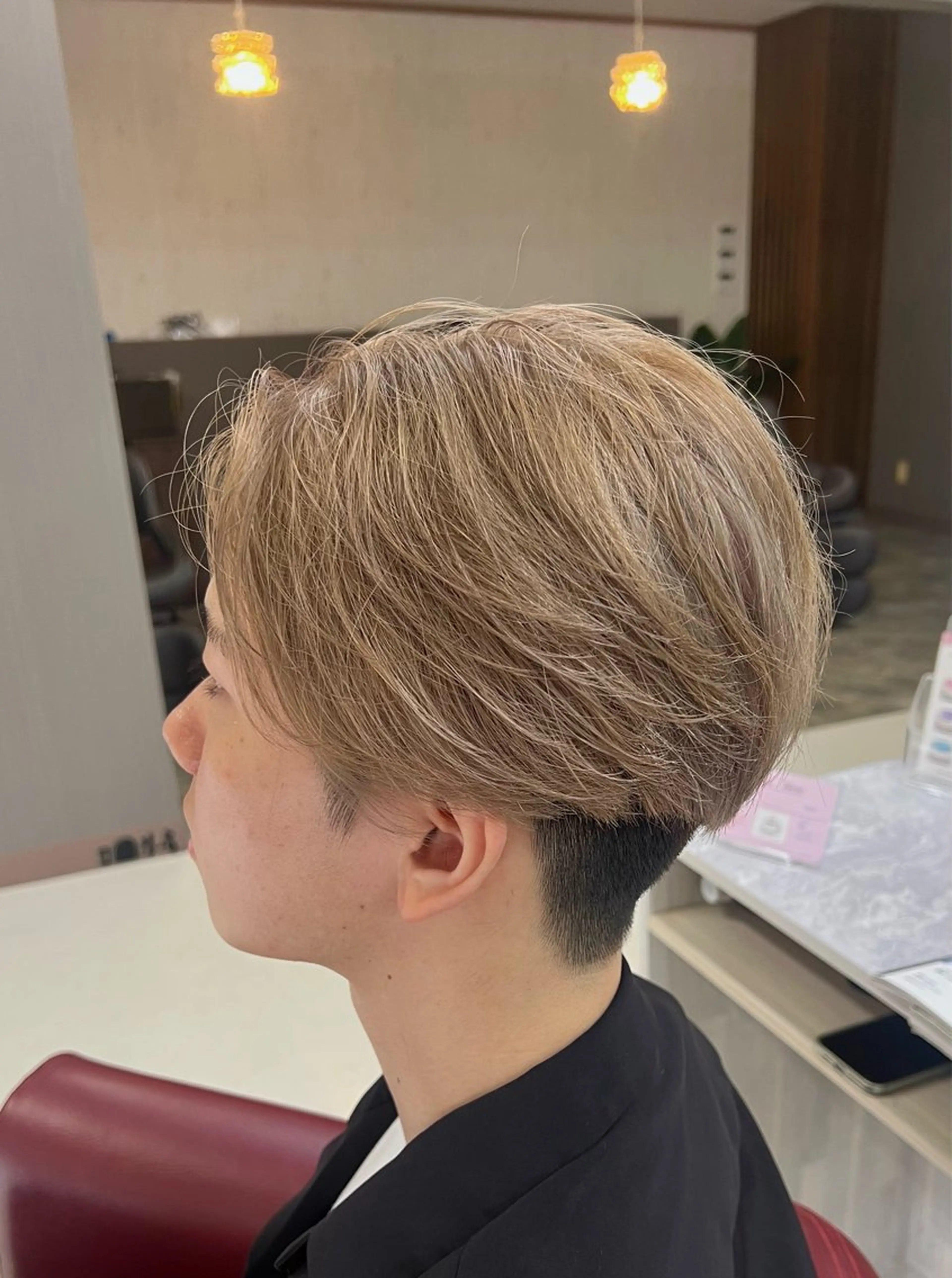 ショート カラー メンズ KEN 🌟のヘアスタイル