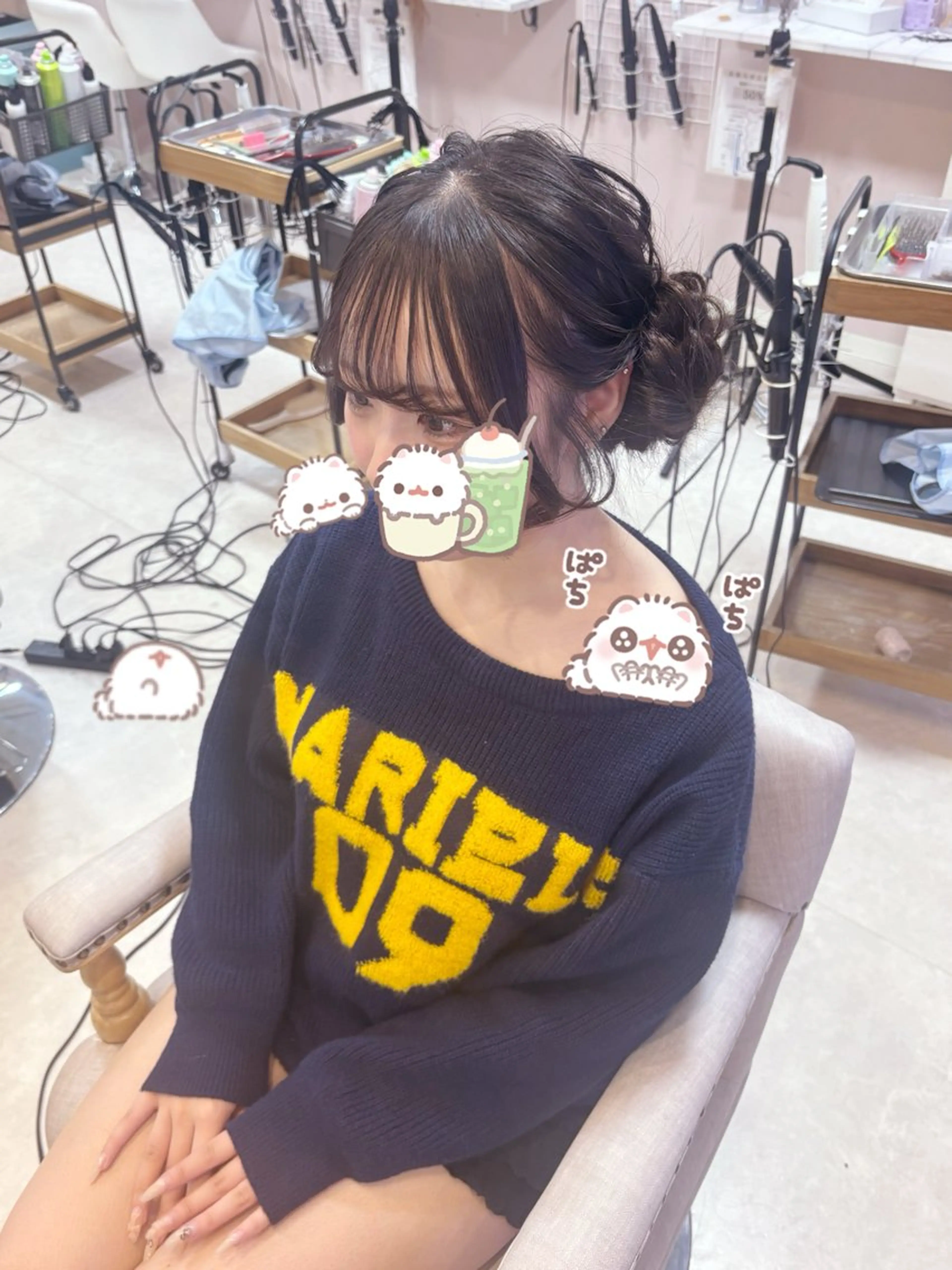 サイドお団子🍡🎀の写真
