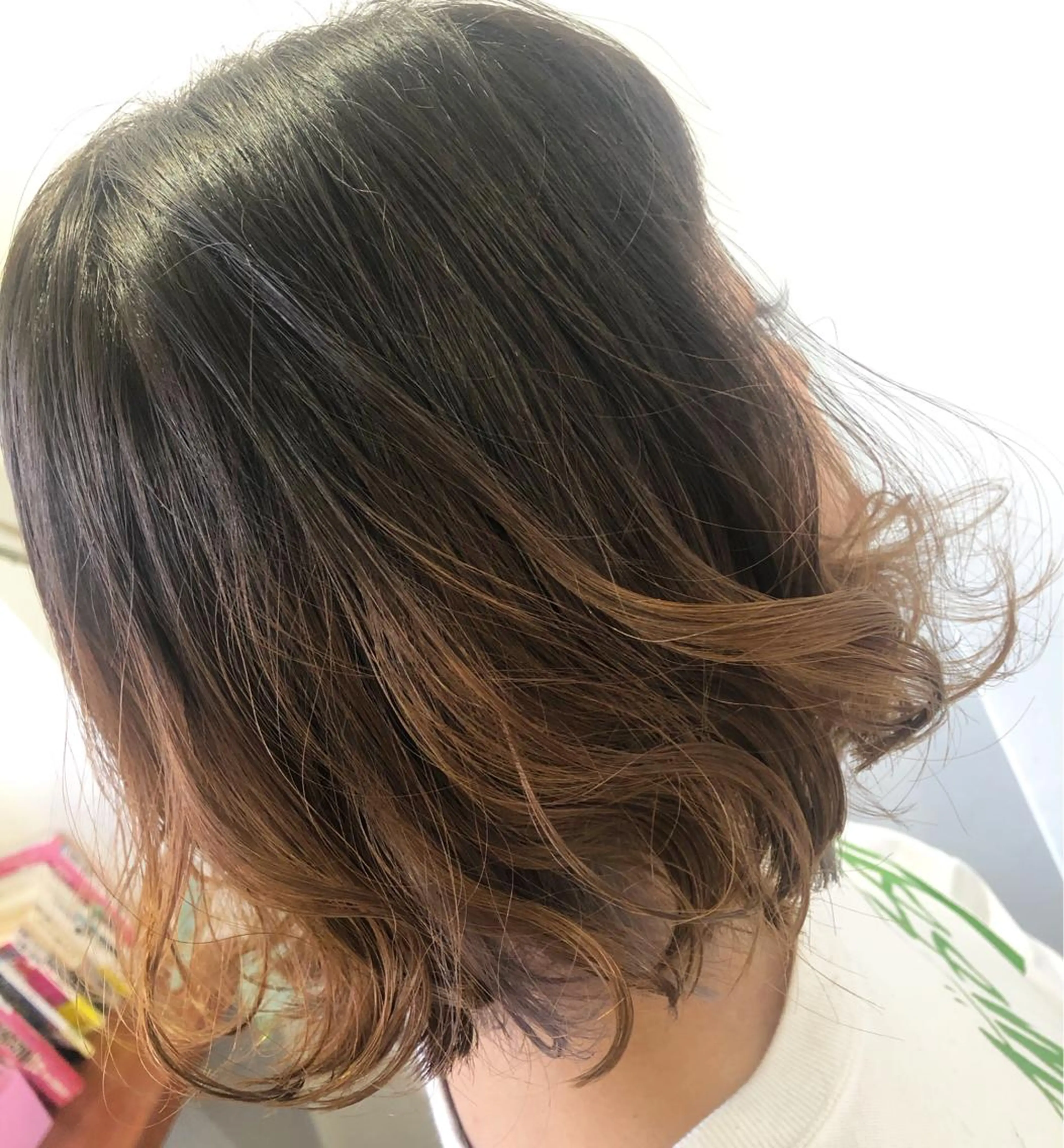 ショート パーマ ブリーチ毛縮毛矯正 👑山口のヘアスタイル