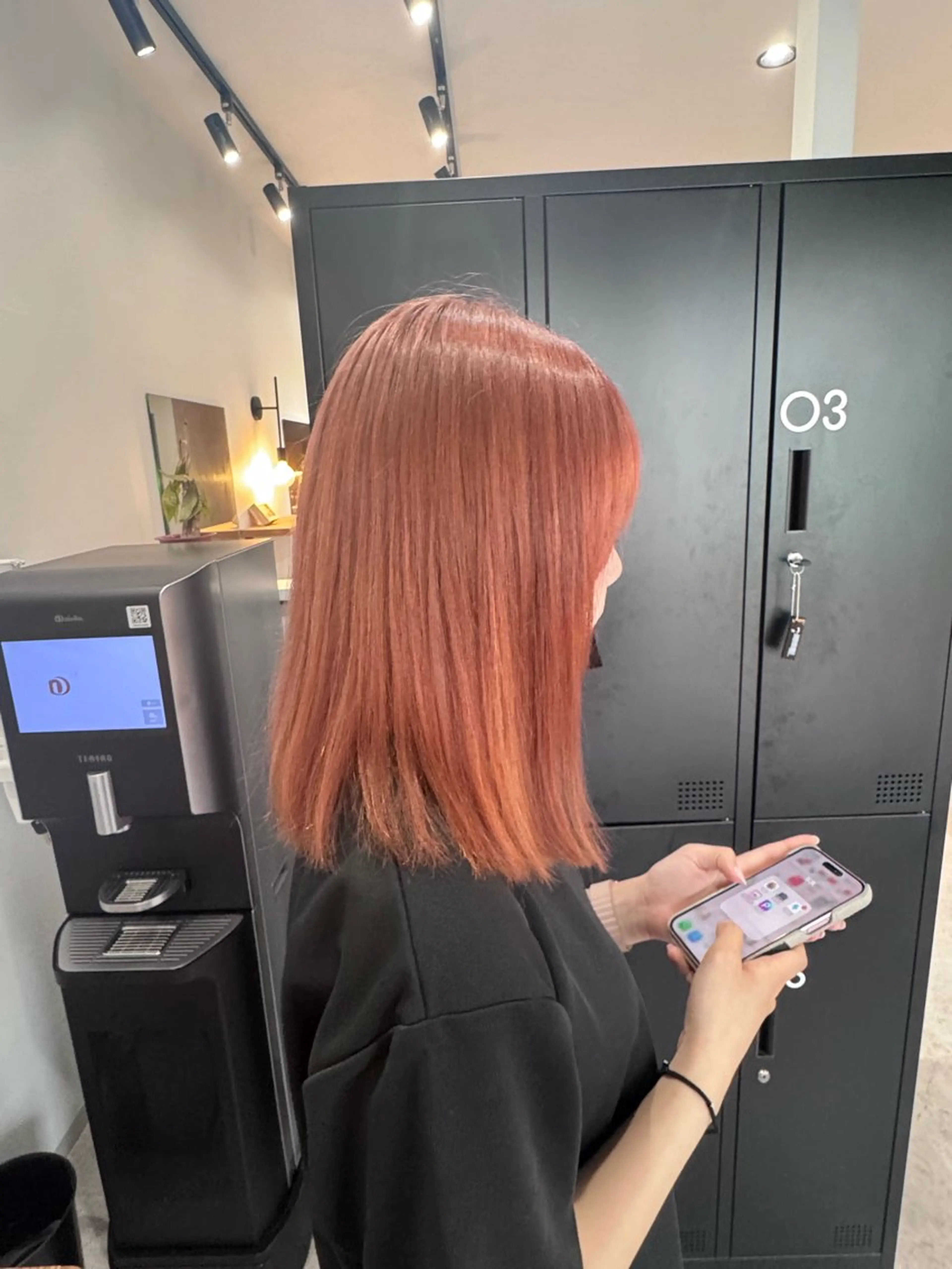 ミディアム カット ヘアカラー Agu hair beqq 福岡別府所属・🐥 kotori 🐥のヘアスタイル