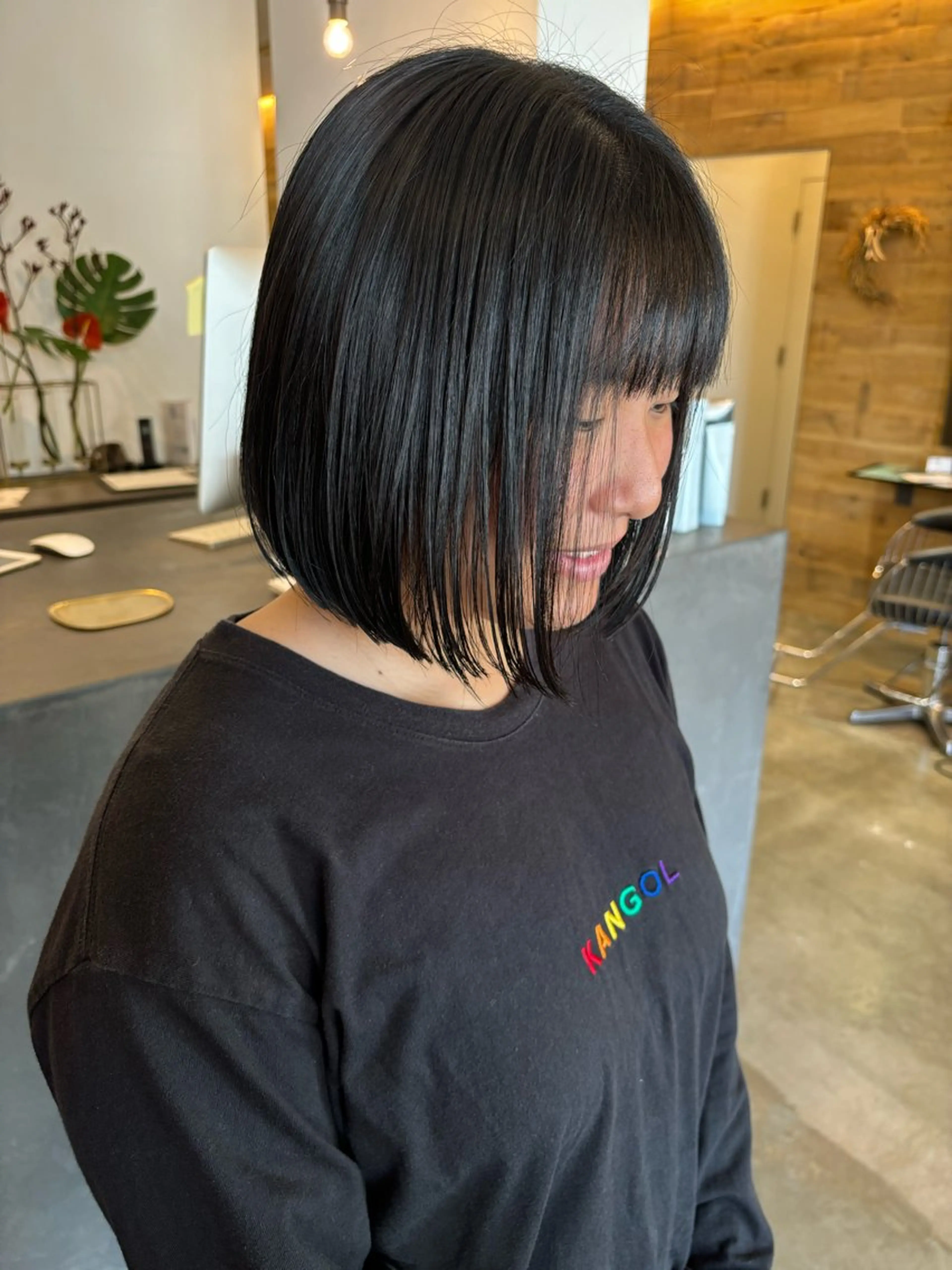 ショート 工藤 璃乃 /ぱつっとボブのヘアスタイル