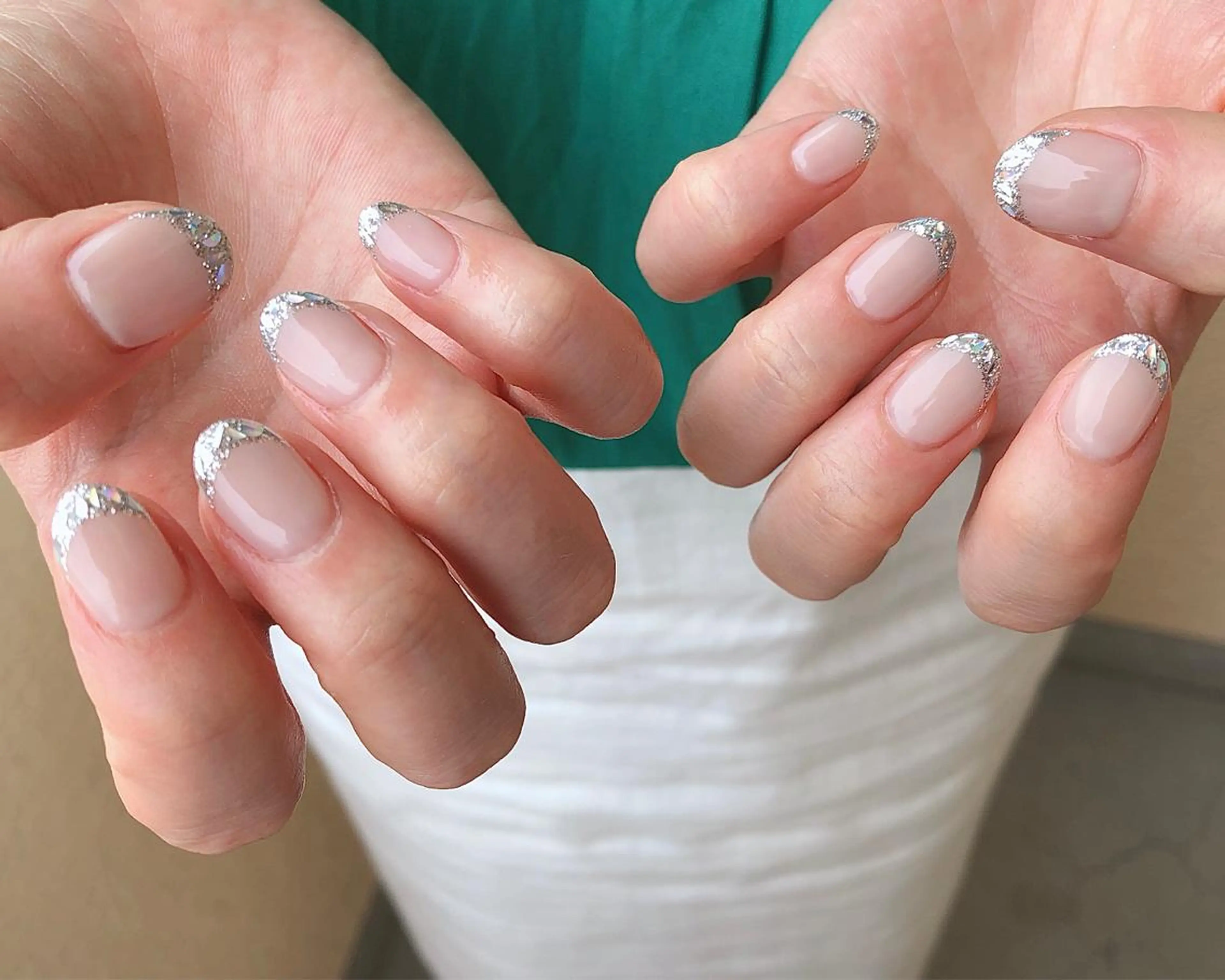 ネイル キラキラネイル ハンドネイル saki_ nail heronのネイルデザイン