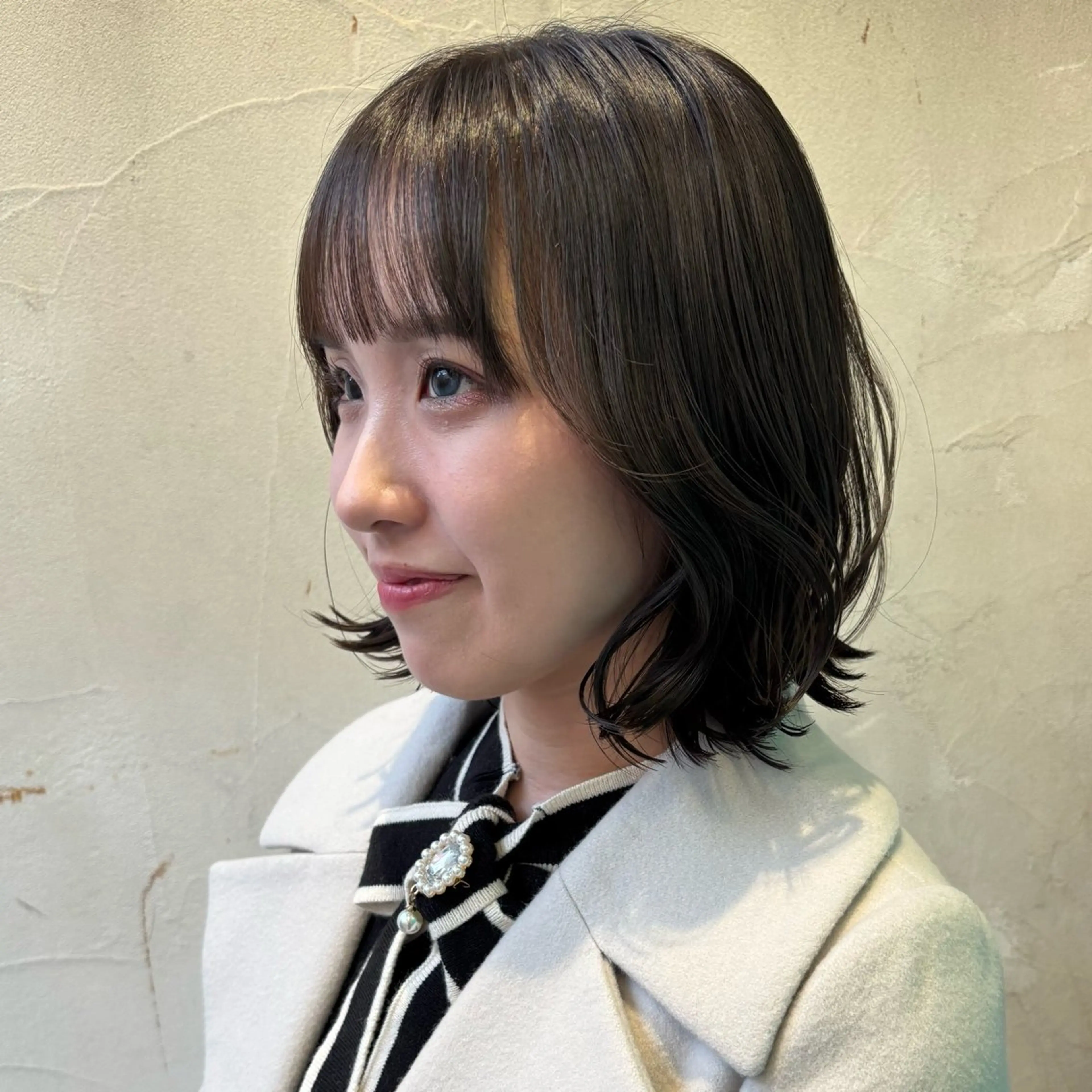 ミディアム 🌙Ash中目黒 坪内沙月🌙のヘアスタイル