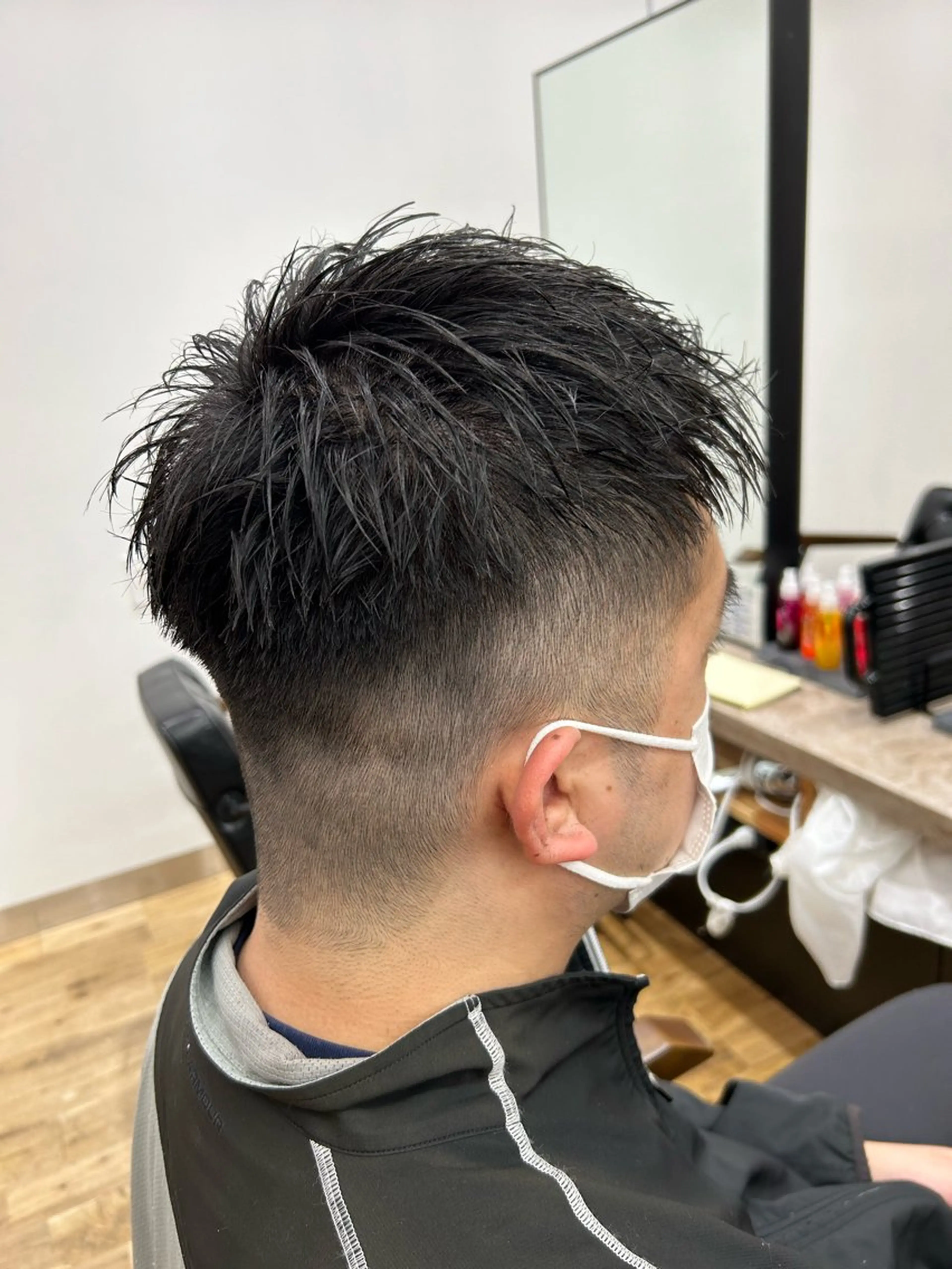 メンズ メンズベリーショート DISCOHAIR 海老名店池田真聖のヘアスタイル