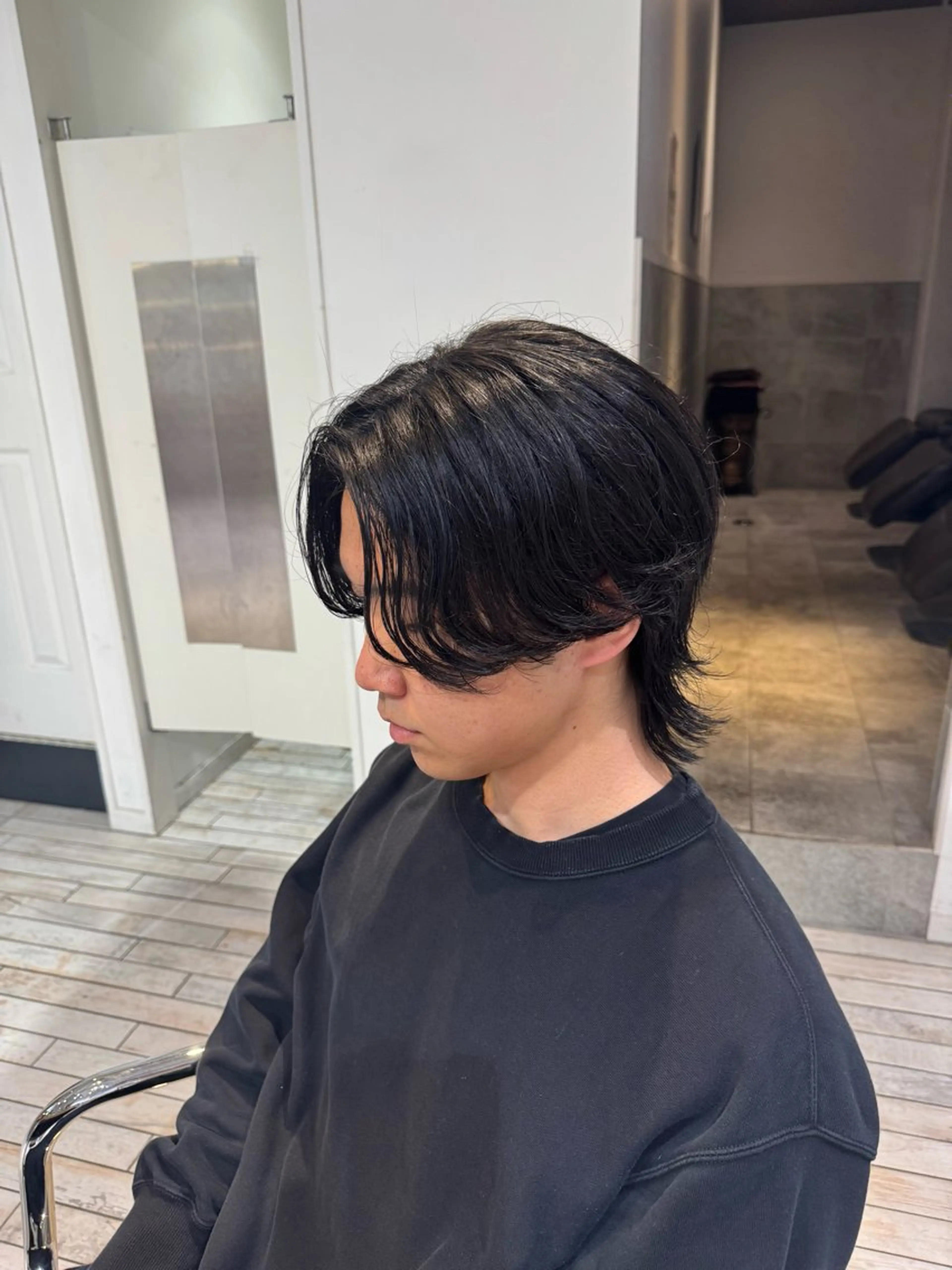 パーマ メンズ カット パーマ 伊藤 歩のヘアスタイル