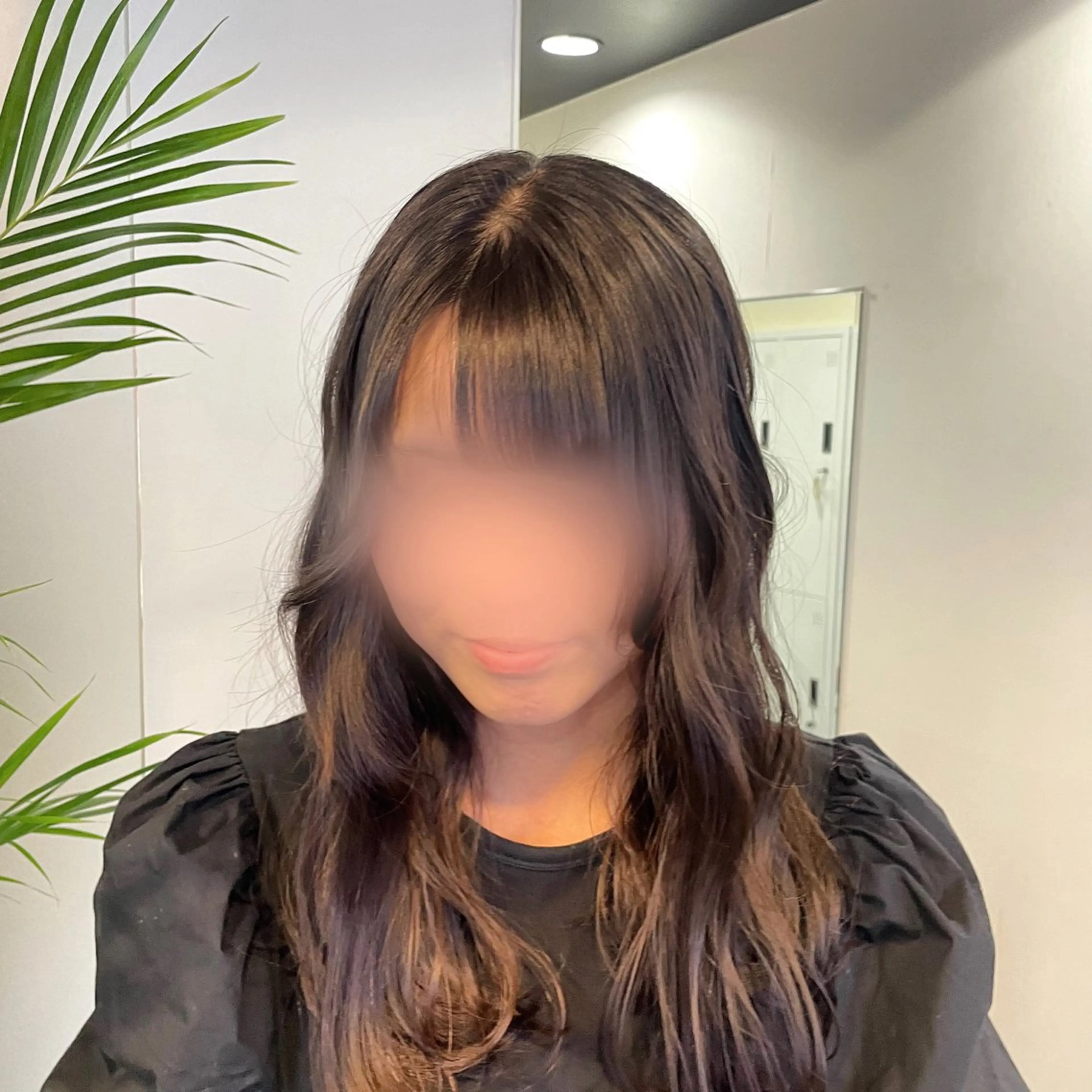 ロング ヘッドスパ ハイトーン/レイヤー 似合わせ・ユキノのヘアスタイル