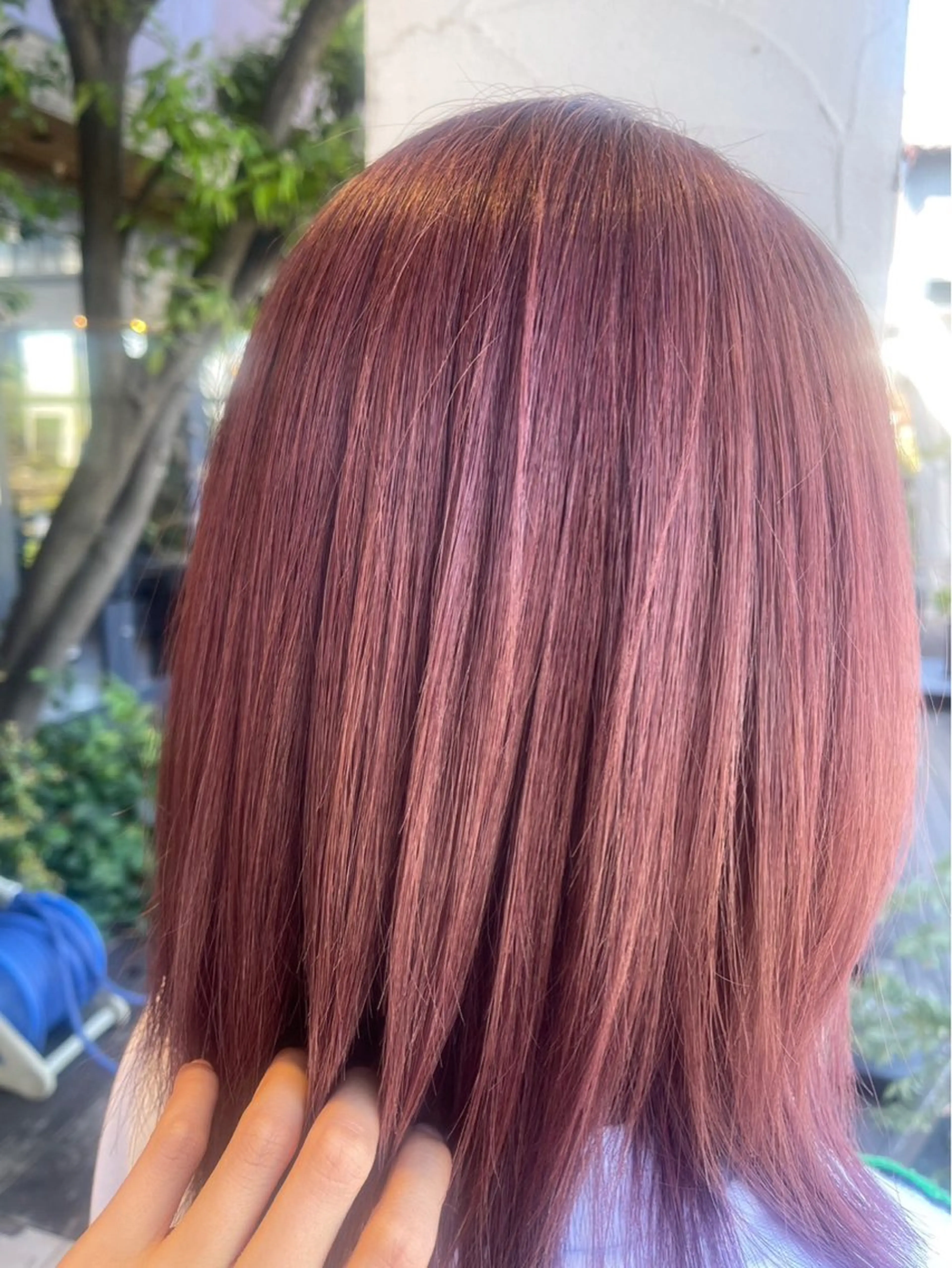 ロング カラー 梨子🐣艶カラー🌈 ダメージレス💖のヘアスタイル