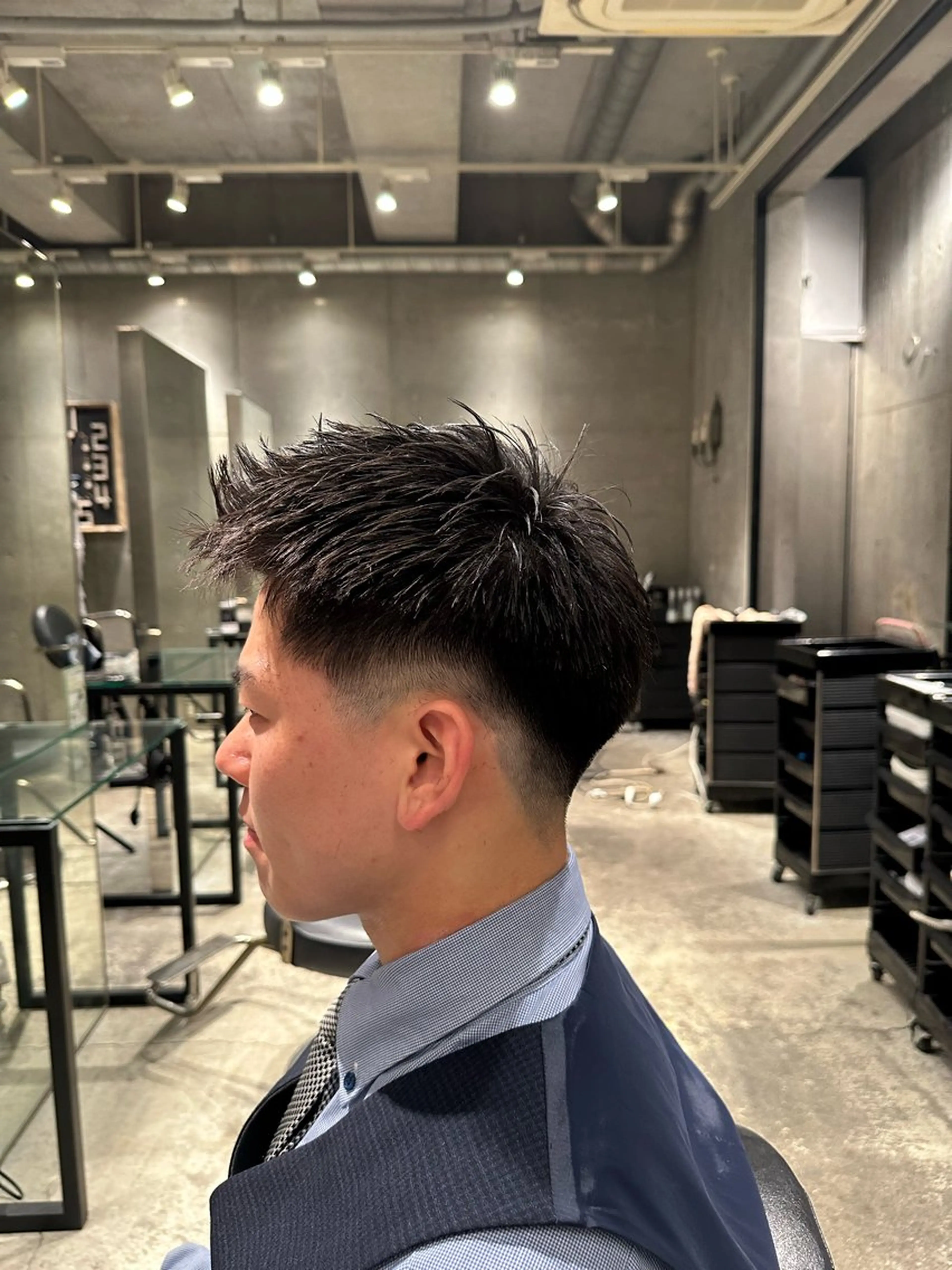 メンズ 刈り上げ ENORE 青山店所属・✨表参道/ ショート/柏原遼斗✨のヘアスタイル