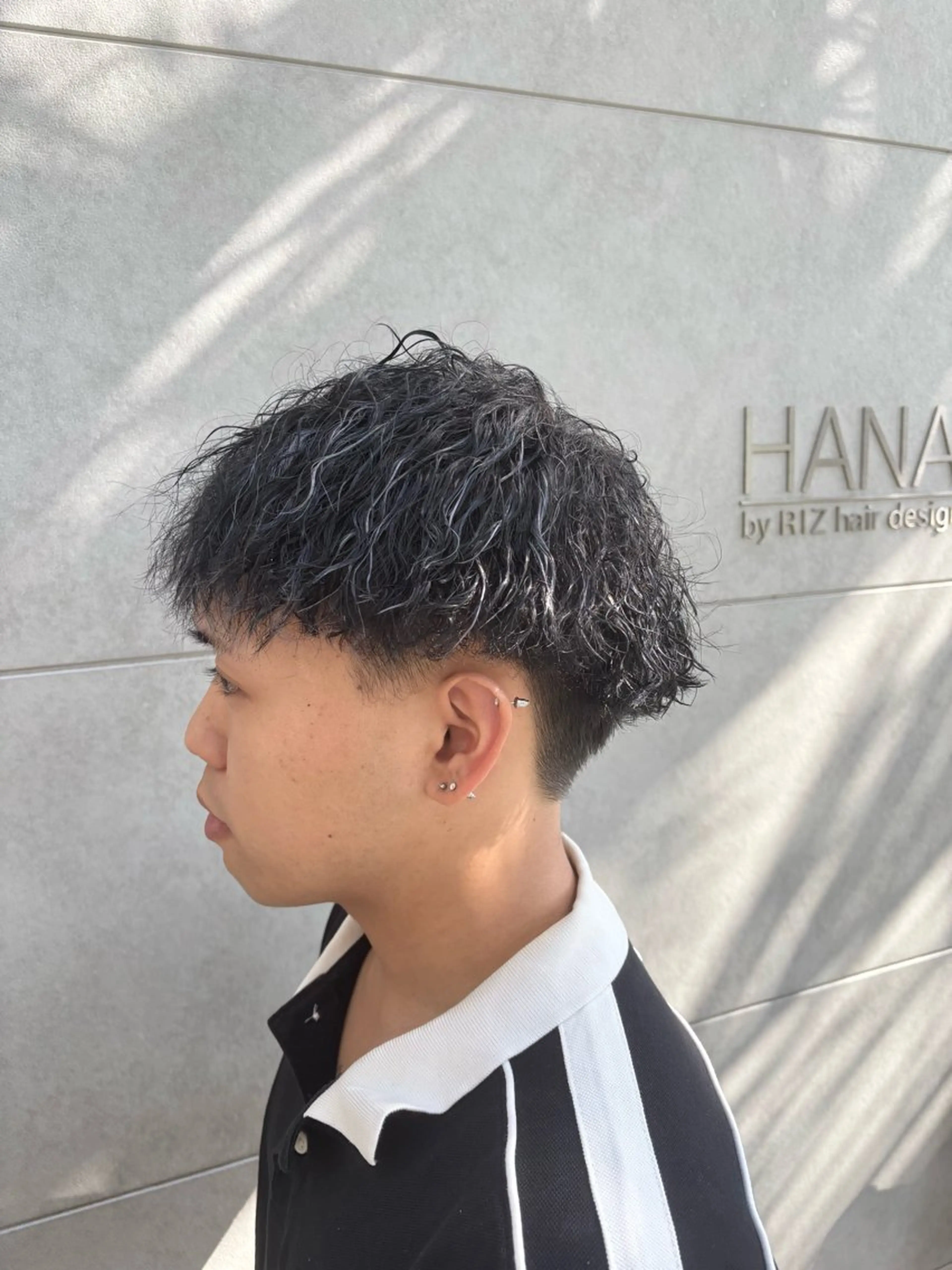 パーマ ツイストスパイラルパーマ スパイラルパーマ 武藤 滉太のヘアスタイル