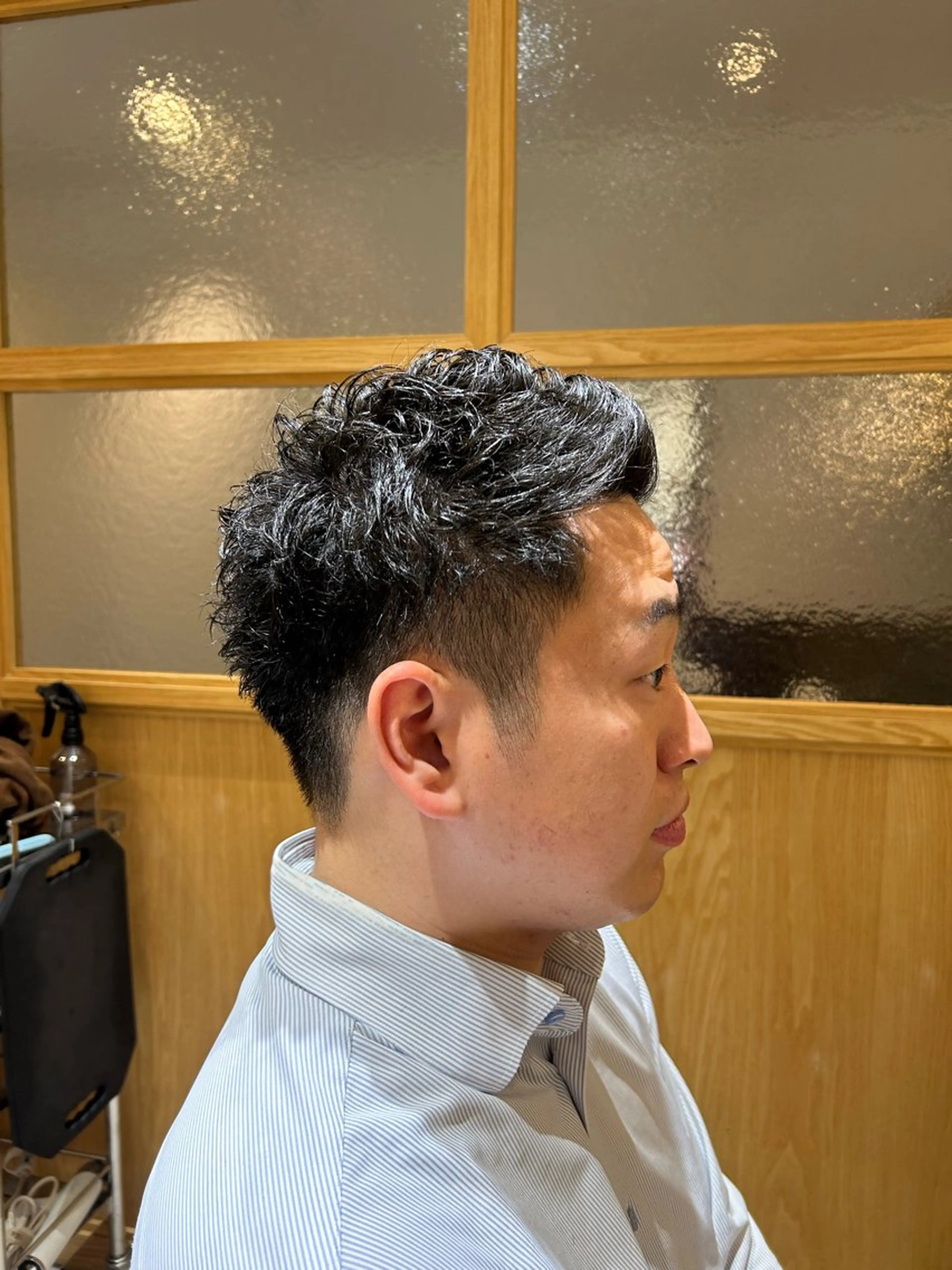 メンズ ビジネス 前竹 那生のヘアスタイル