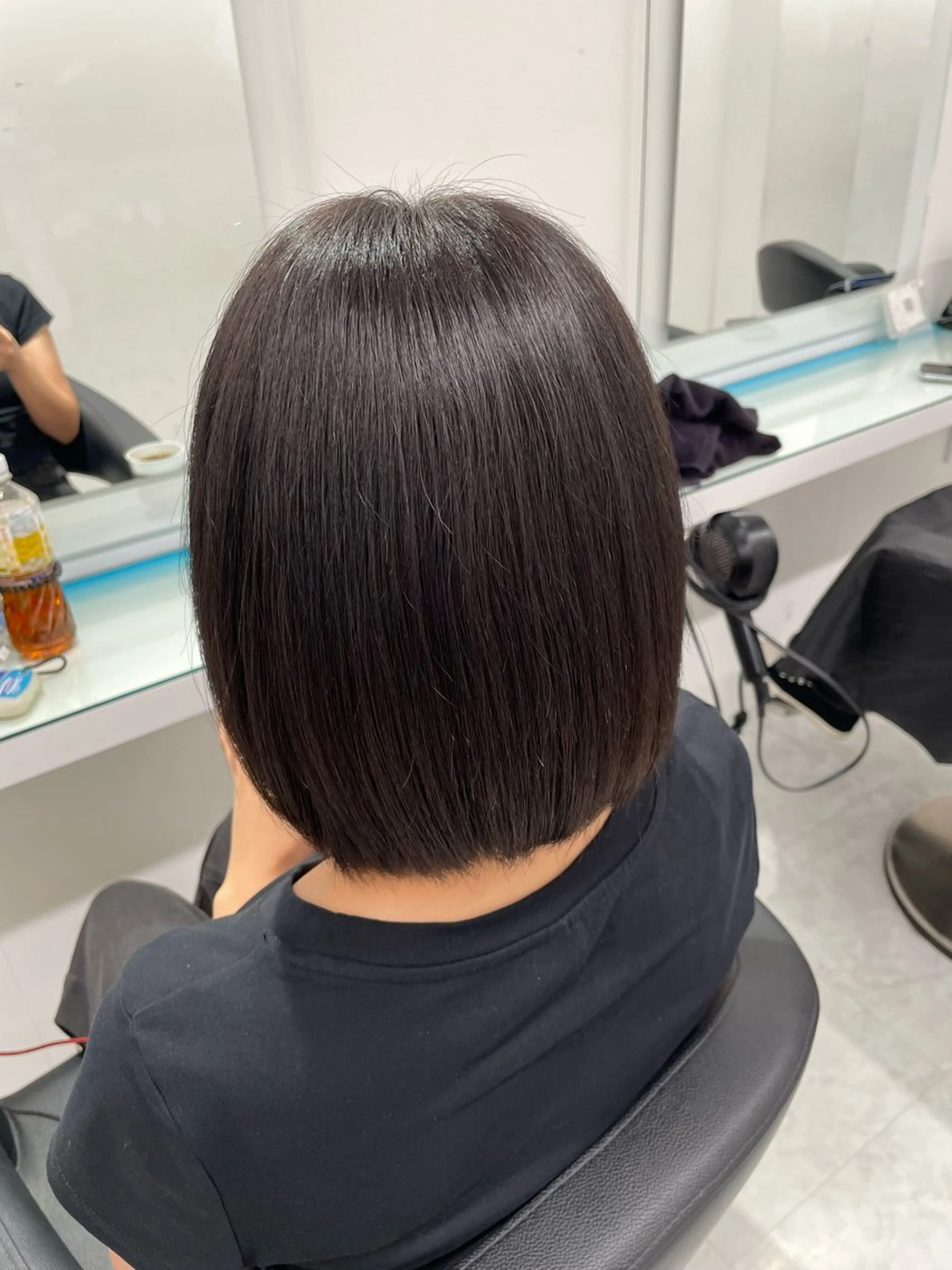 ミディアム トレンド暖色ヘア🍒 miu🍒のヘアスタイル