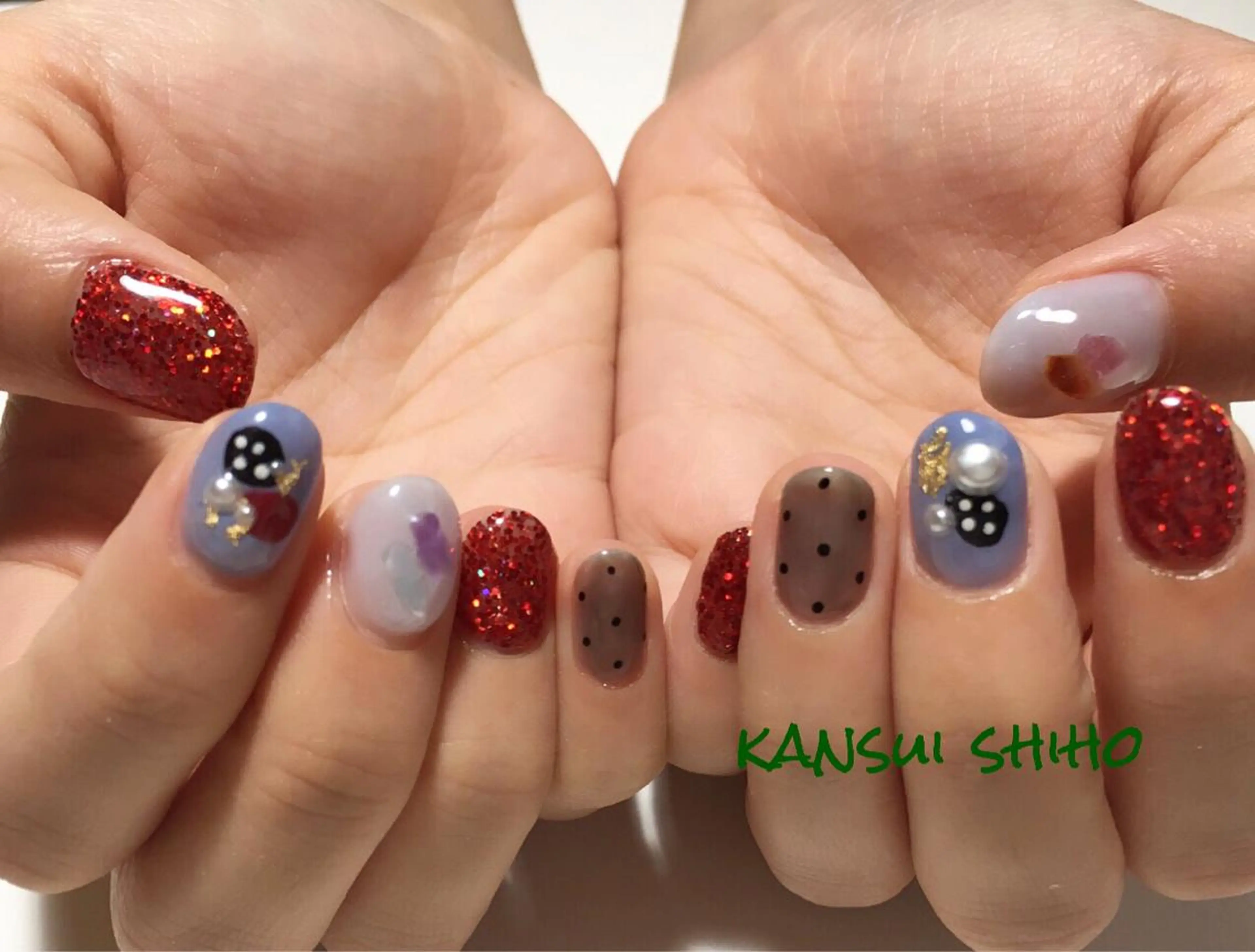 ネイル Elio 国泰寺のネイルデザイン
