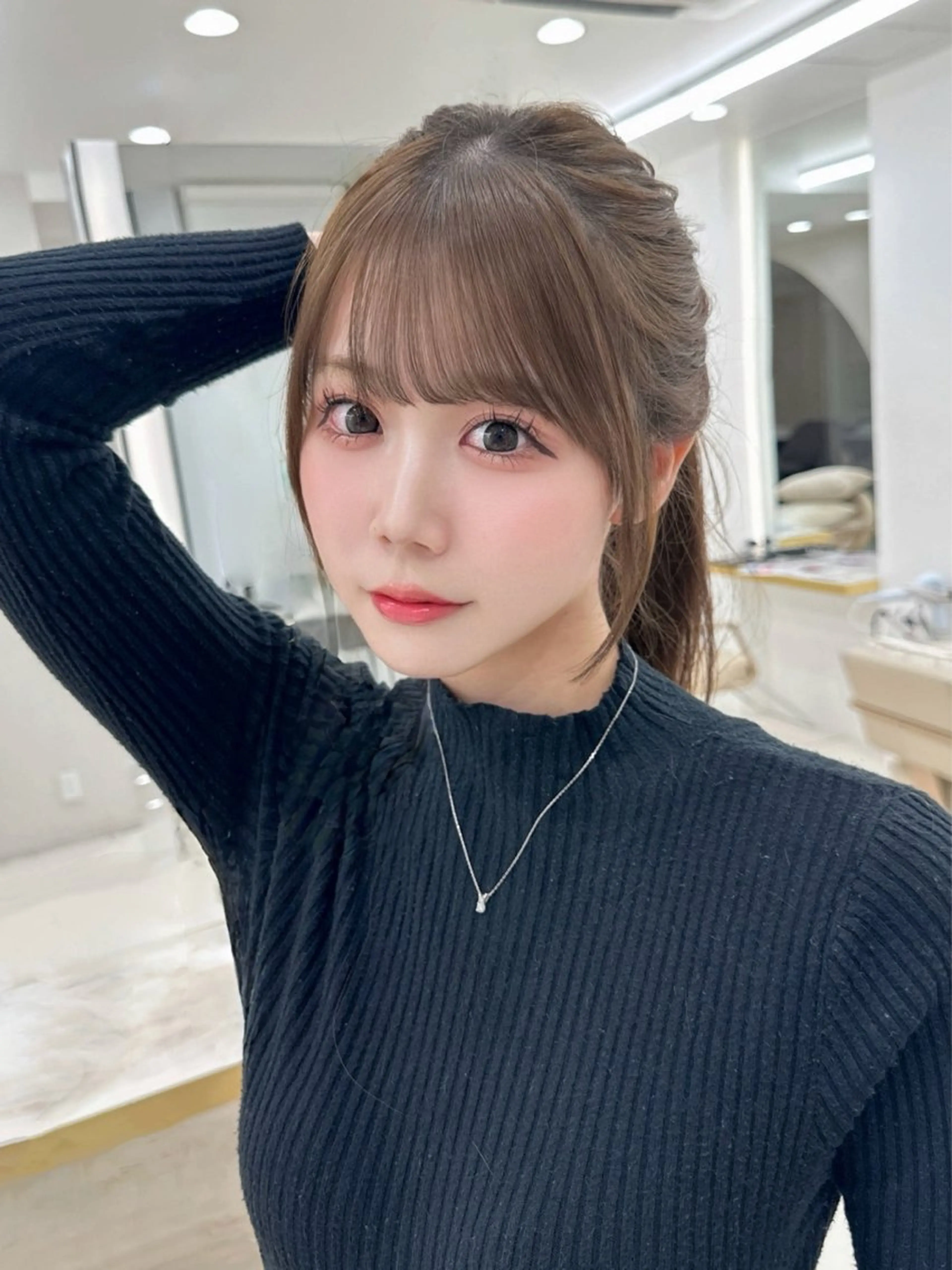 セミロング カラー kaho /レイヤーカットのヘアスタイル