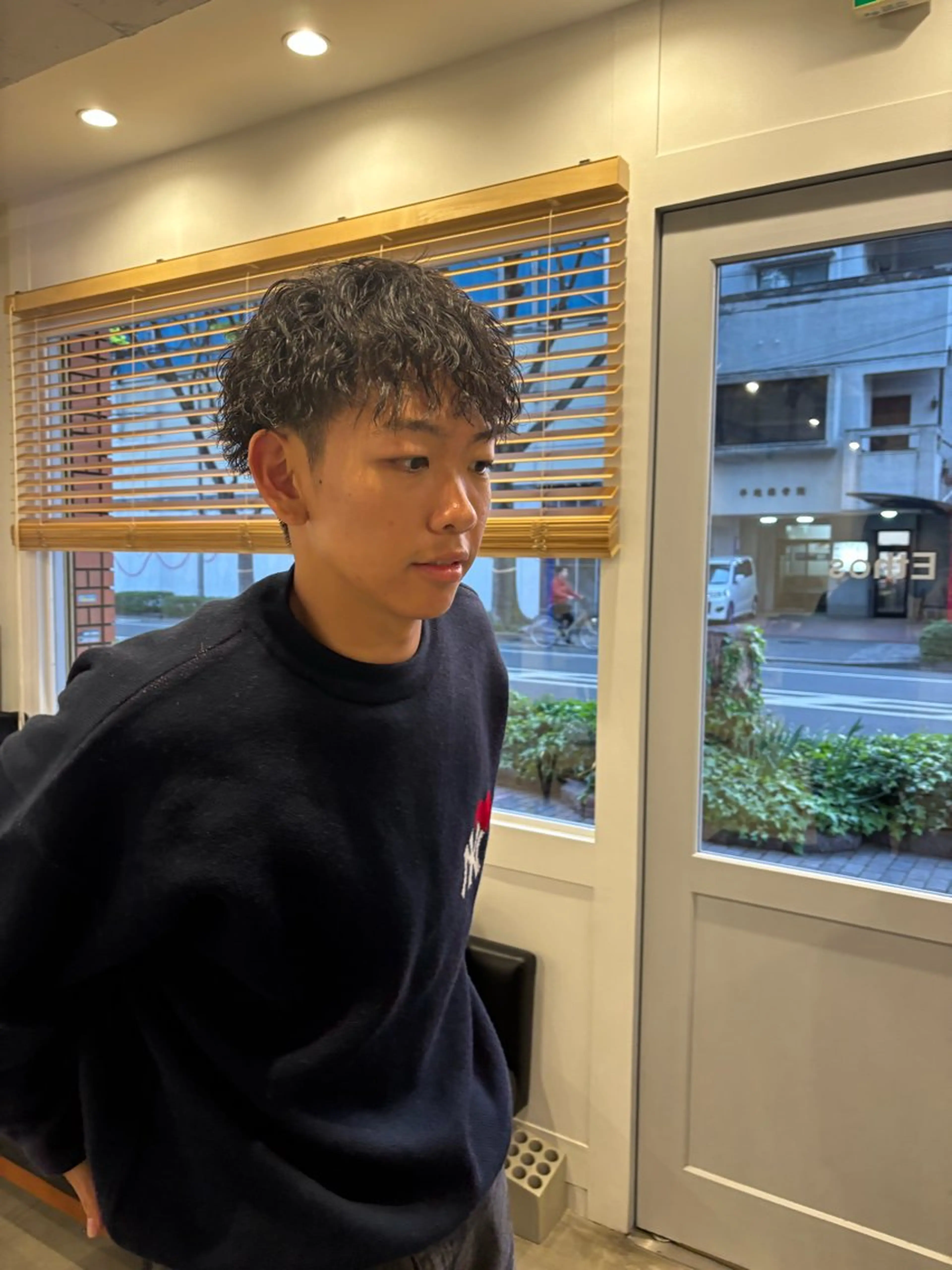 パーマ 熊取谷 茉那のヘアスタイル