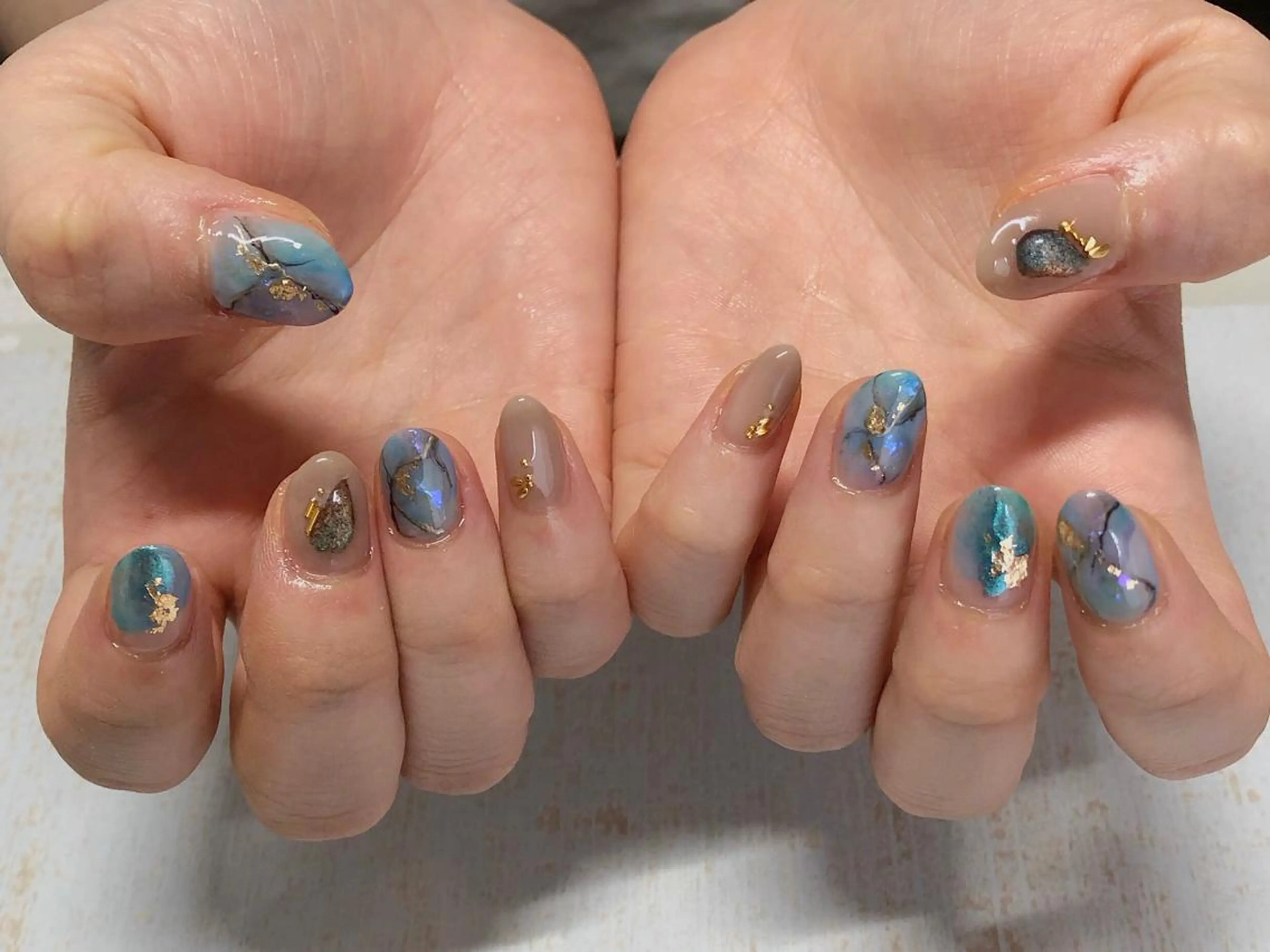 ネイル 𖡼 yumenoのネイルデザイン