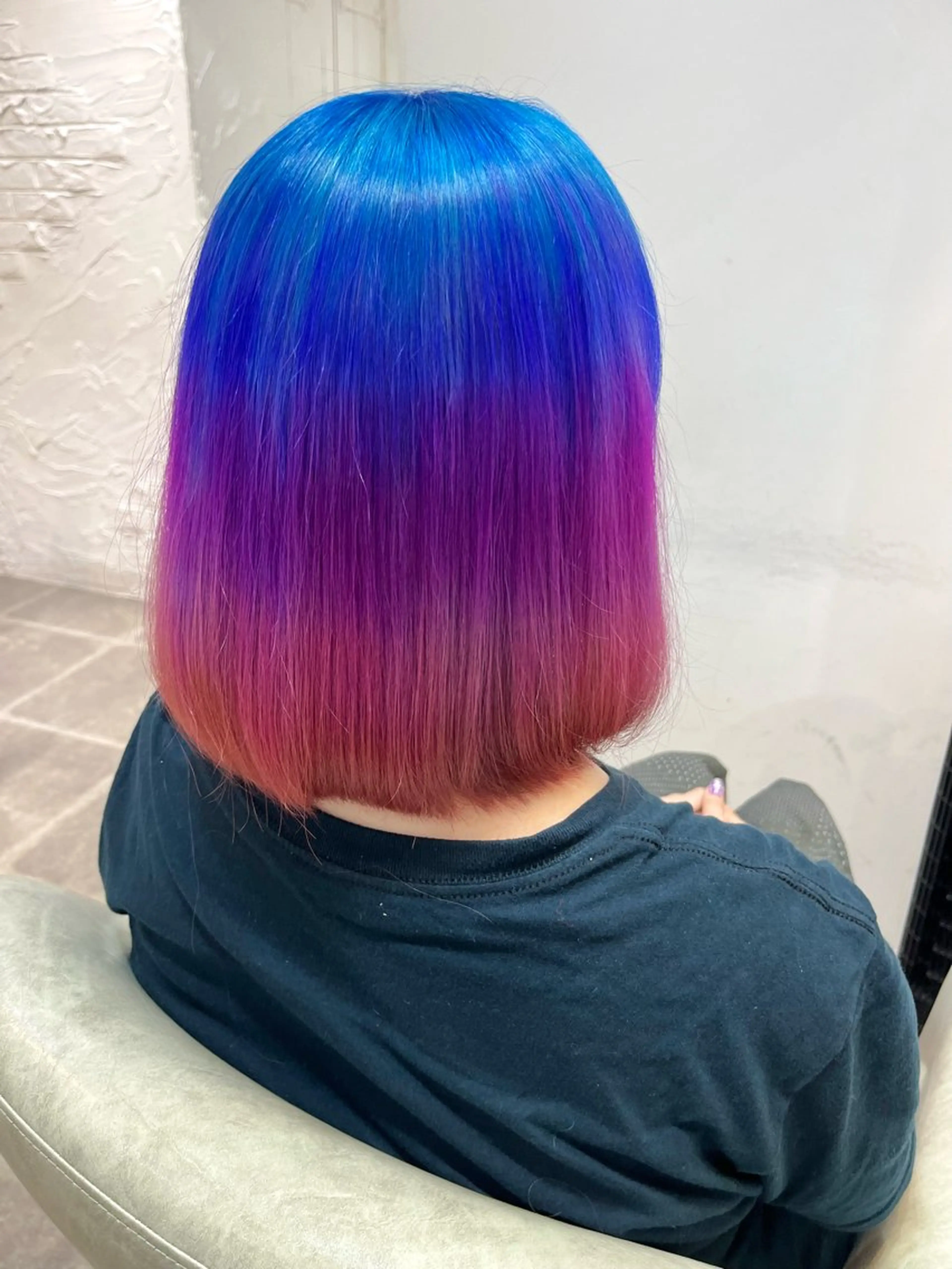 ミディアム カラー ヘアカラー uros.所属・🩵aiko / モデル募集中️🩵のヘアスタイル