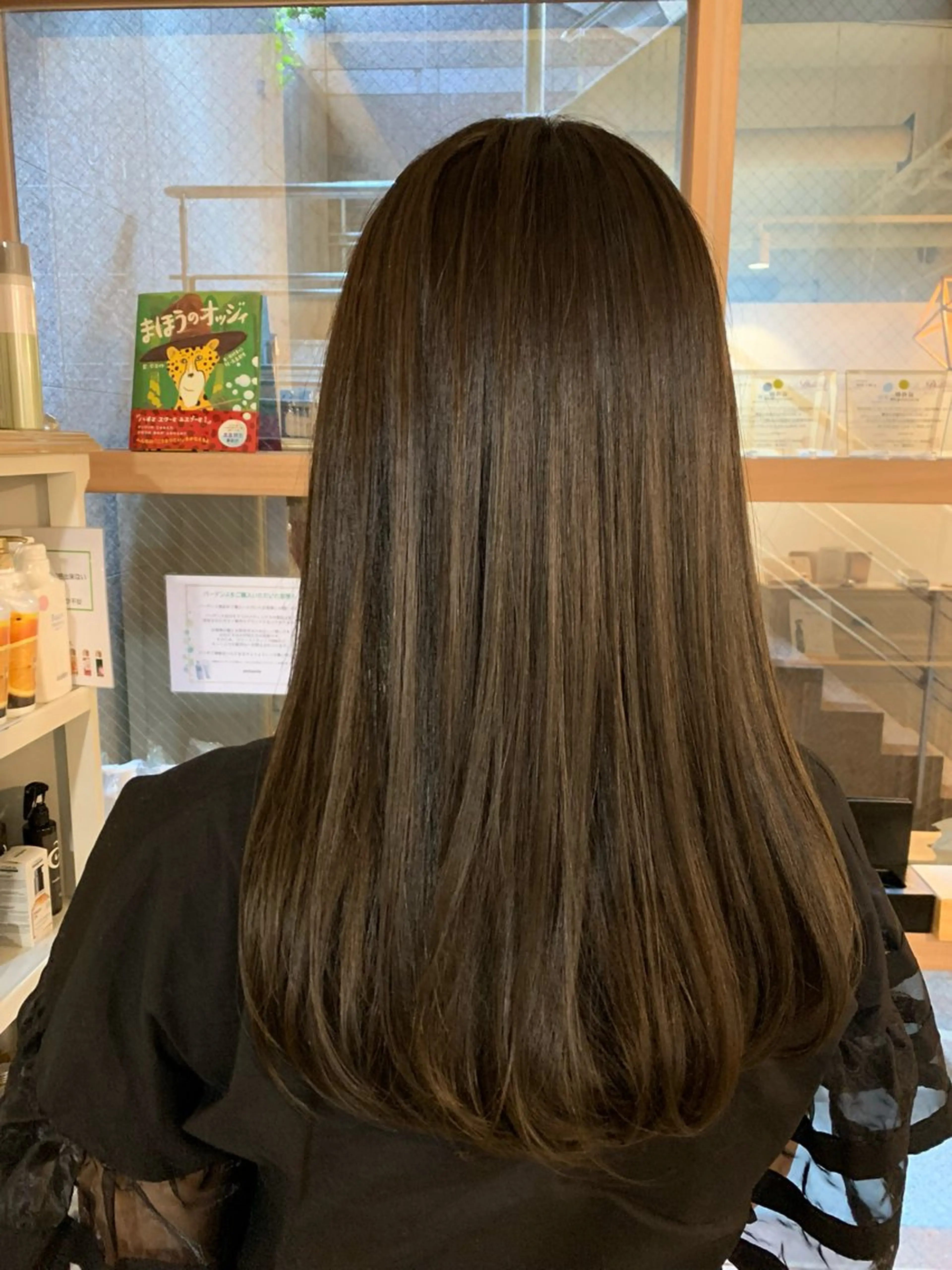 ロング 福永 ちひろのヘアスタイル