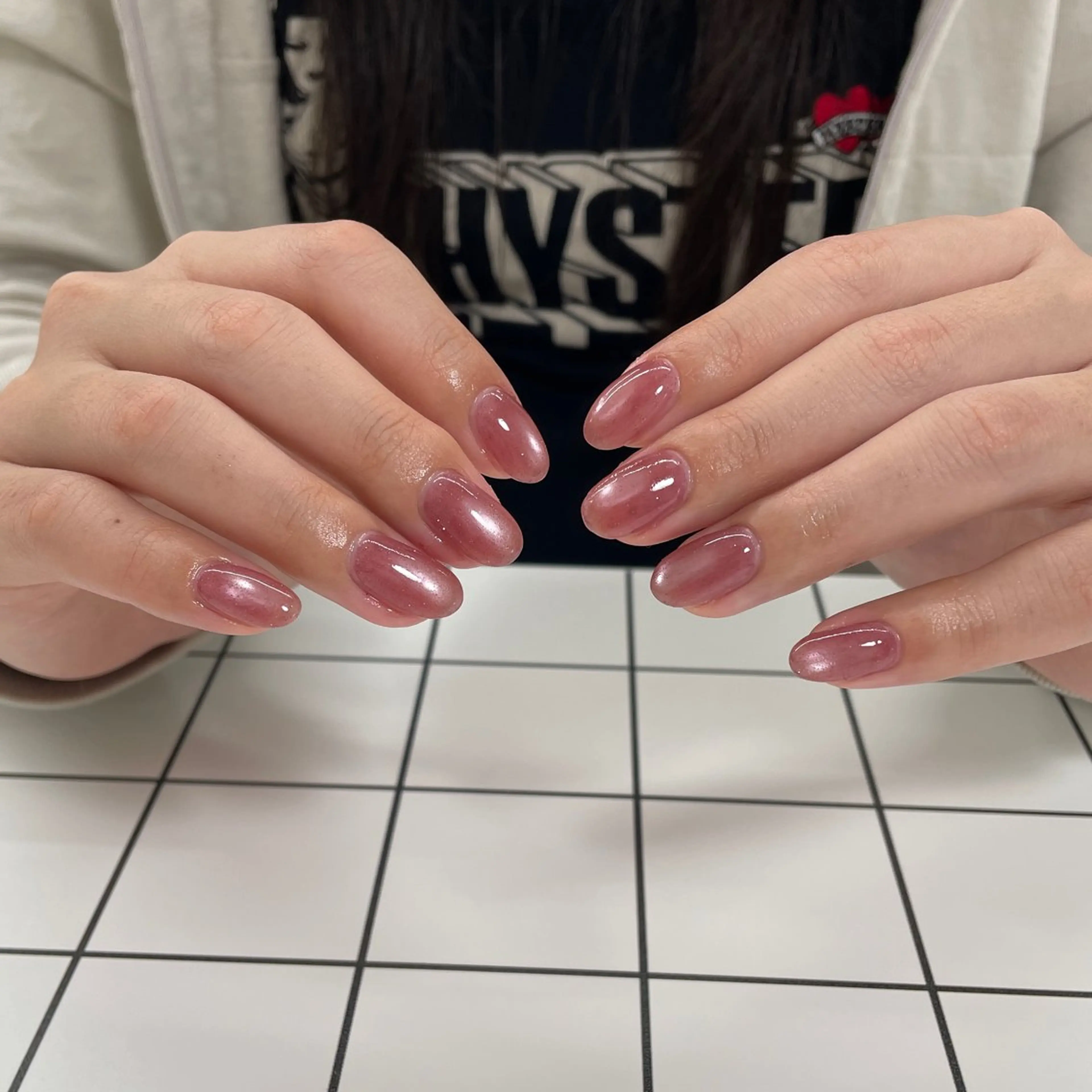 ネイル ピンク ハンドネイル ennail ayaのネイルデザイン