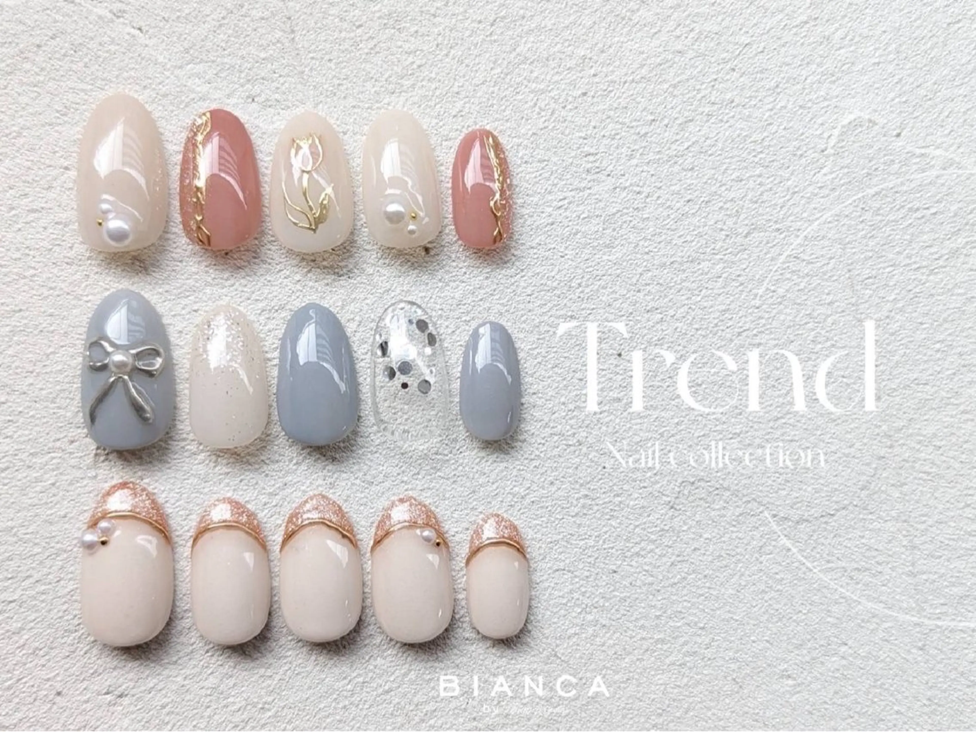 ネイル ハンドネイル Bianca 立川店 小川のネイルデザイン