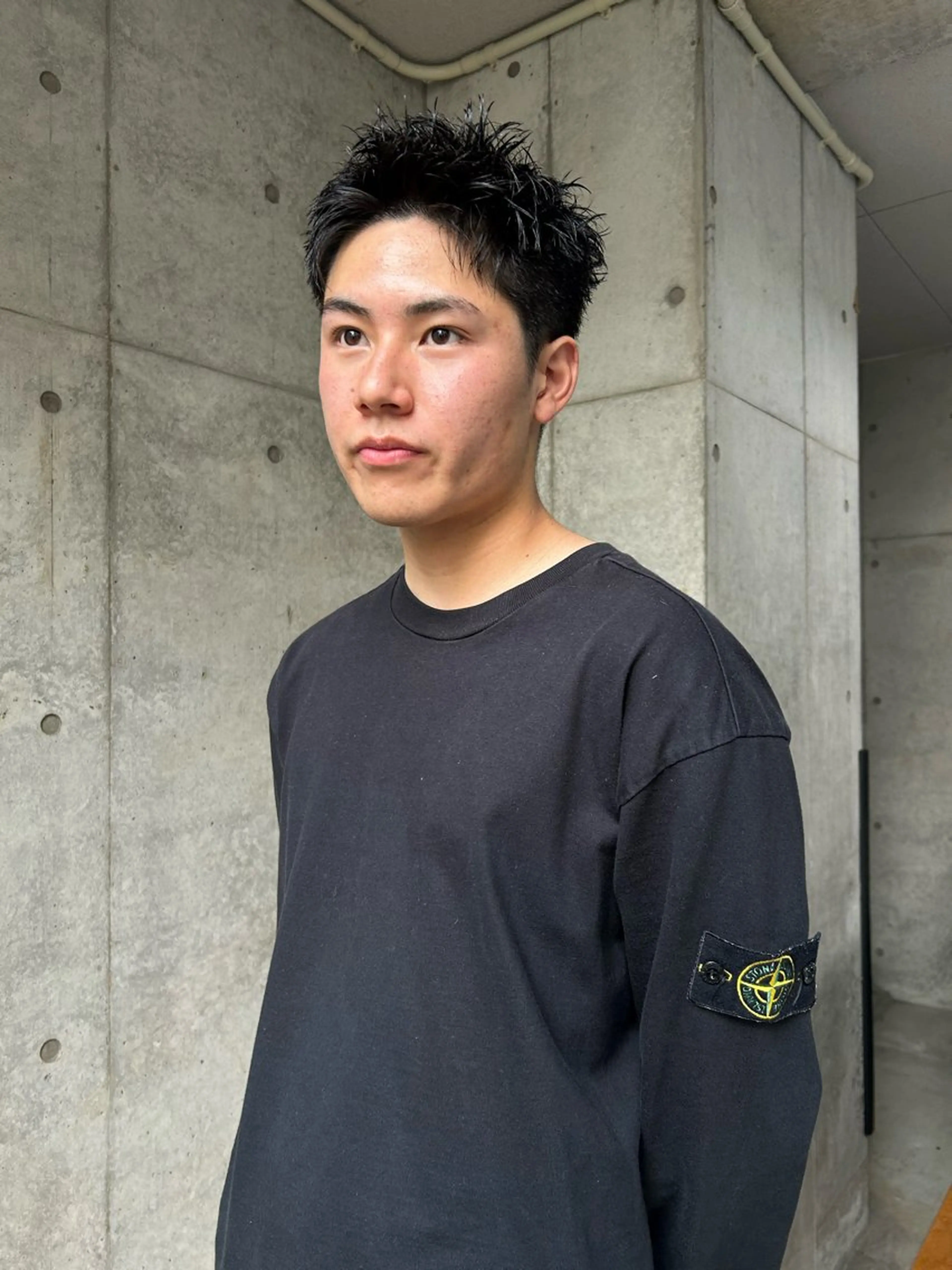 ショート メンズ 飛田 和真のヘアスタイル