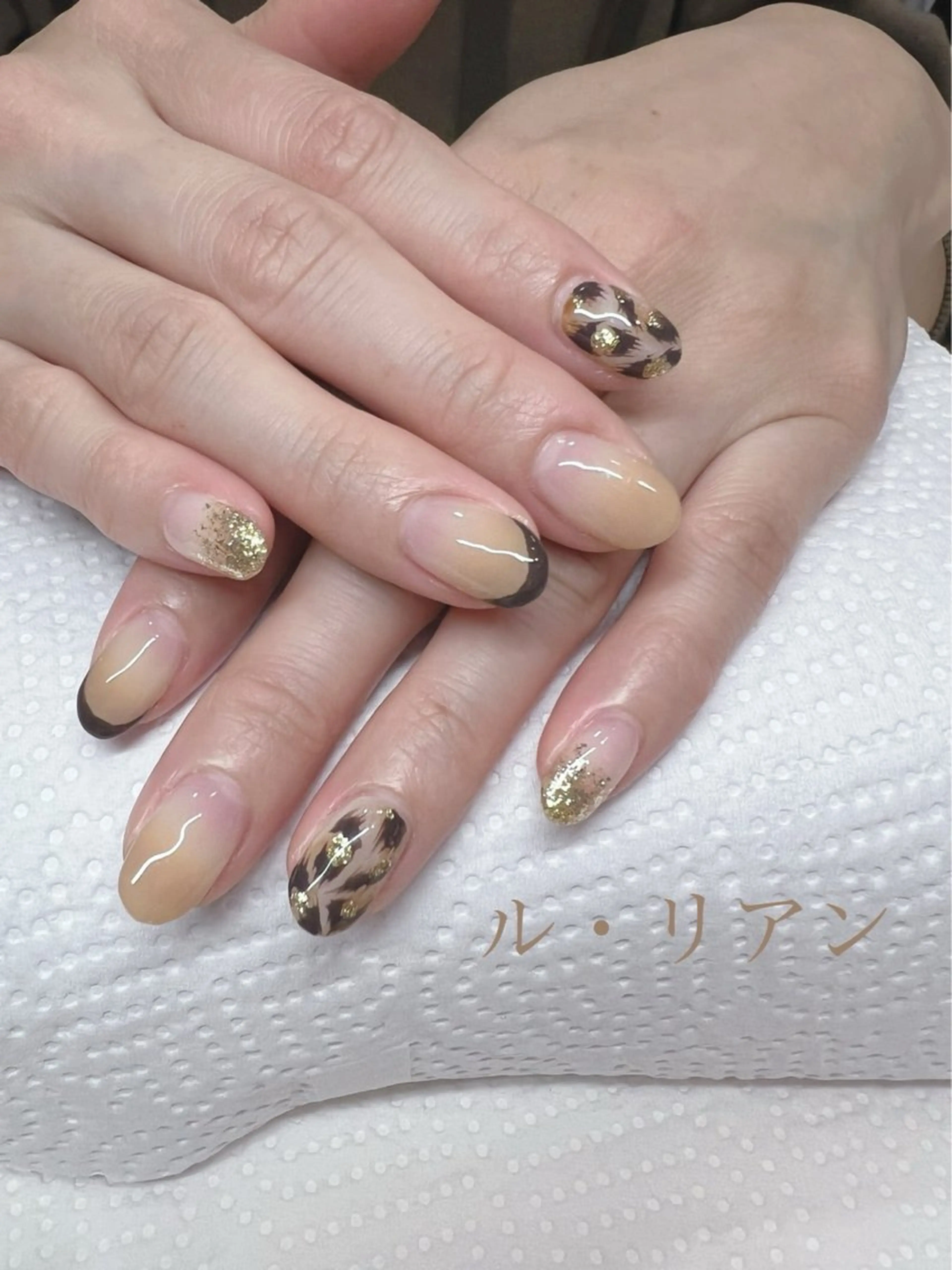 ネイル シンプルネイル ハンドネイル Le lianのネイルデザイン