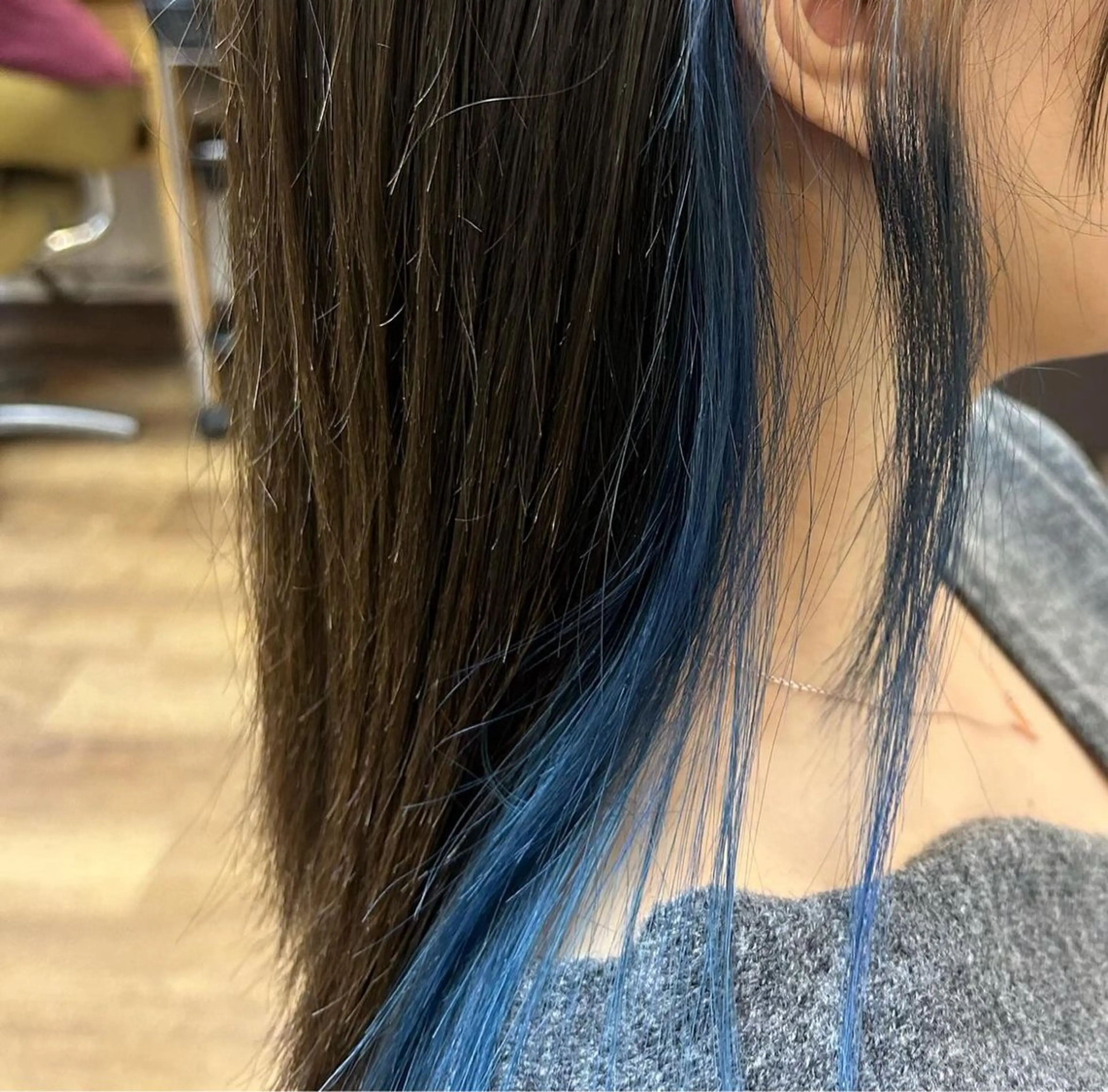 ロング 大久保 藍梨のヘアスタイル