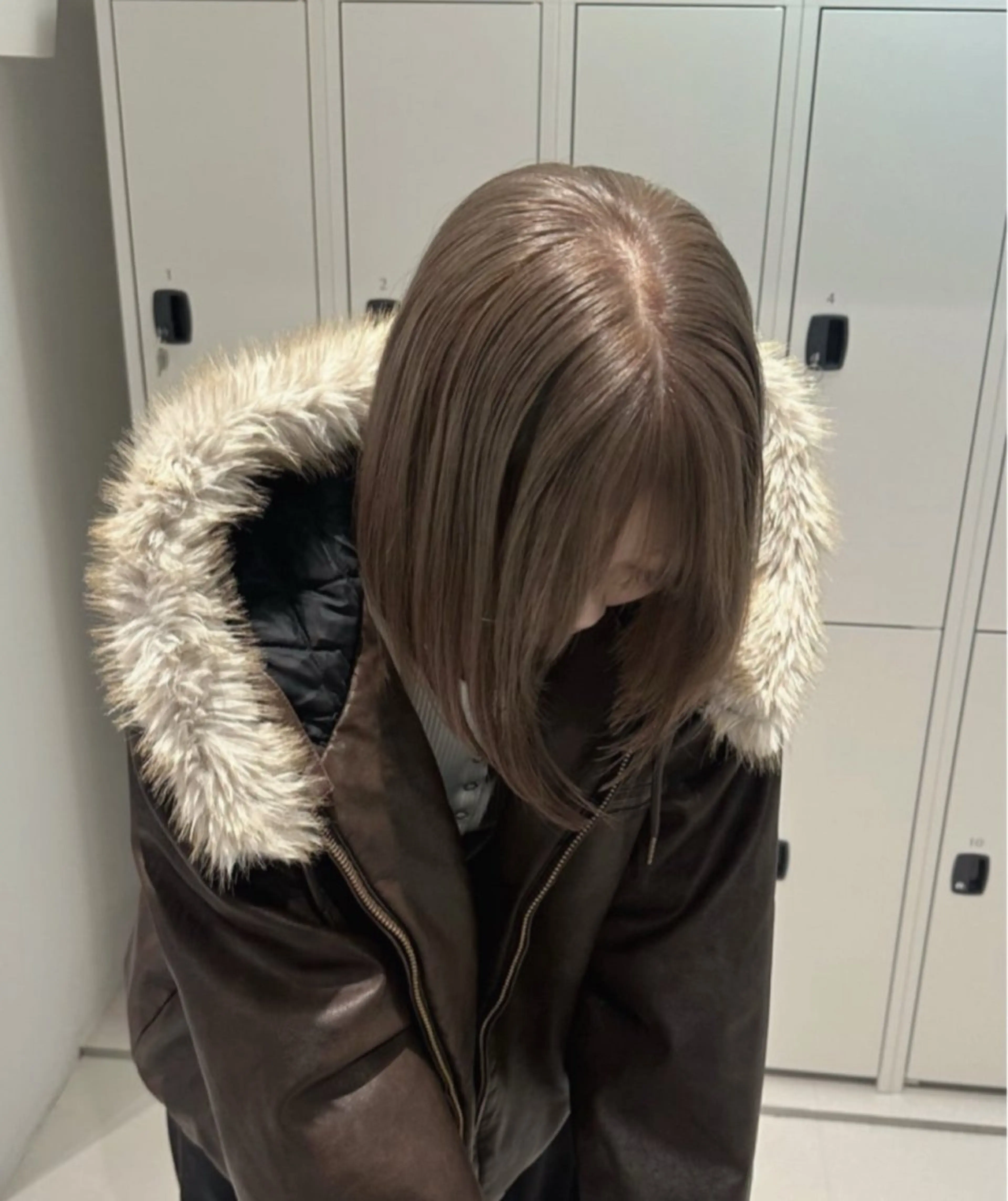 ショート カラー ベージュカラー ブリーチ ハイトーンカラー ブリーチなしカラー ボブ カット ヘアカラー トリートメント REINA☁️透明感 カラー/ぷつっと♡のヘアスタイル