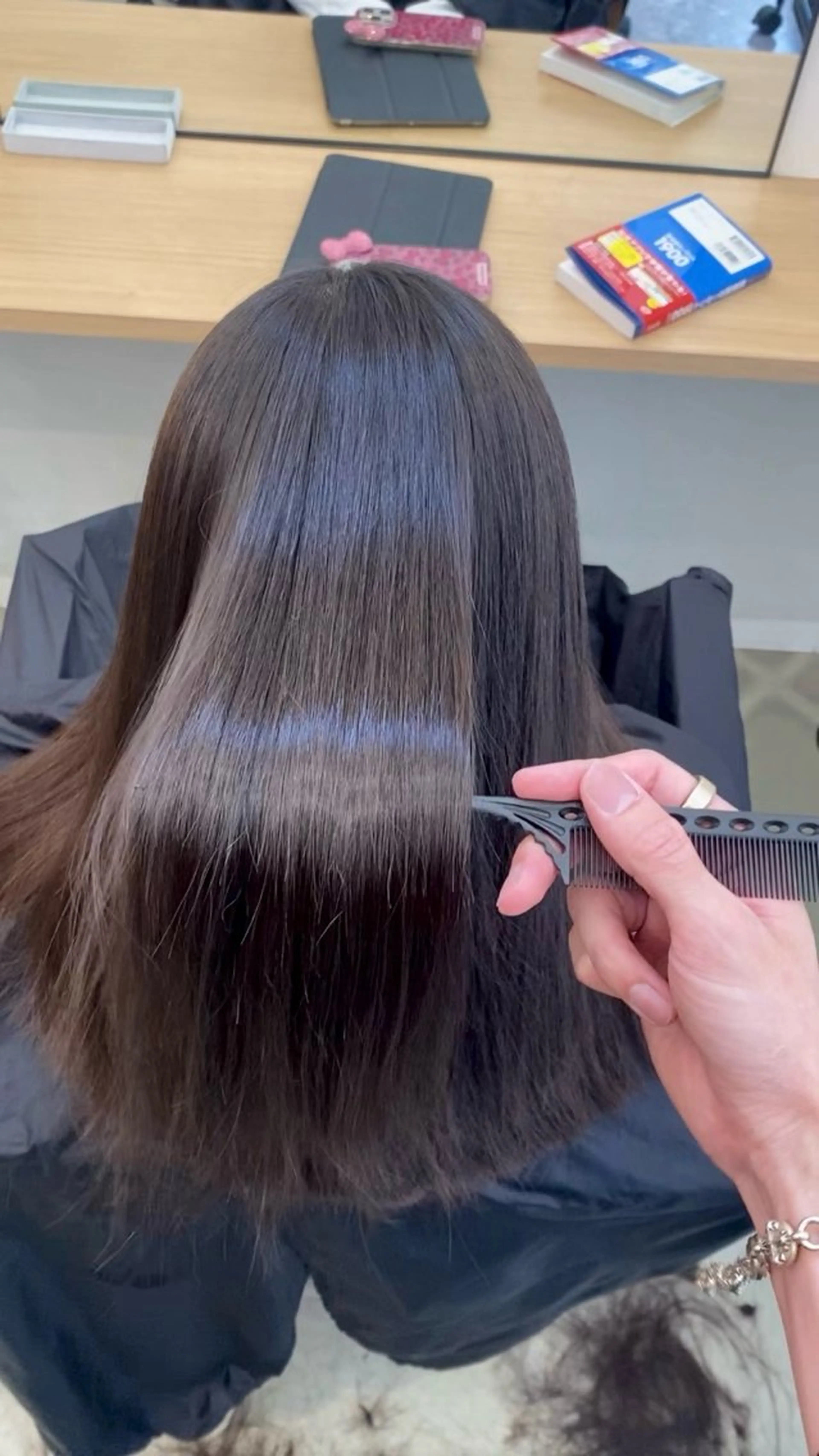 セミロング 石川 達也のヘアスタイル