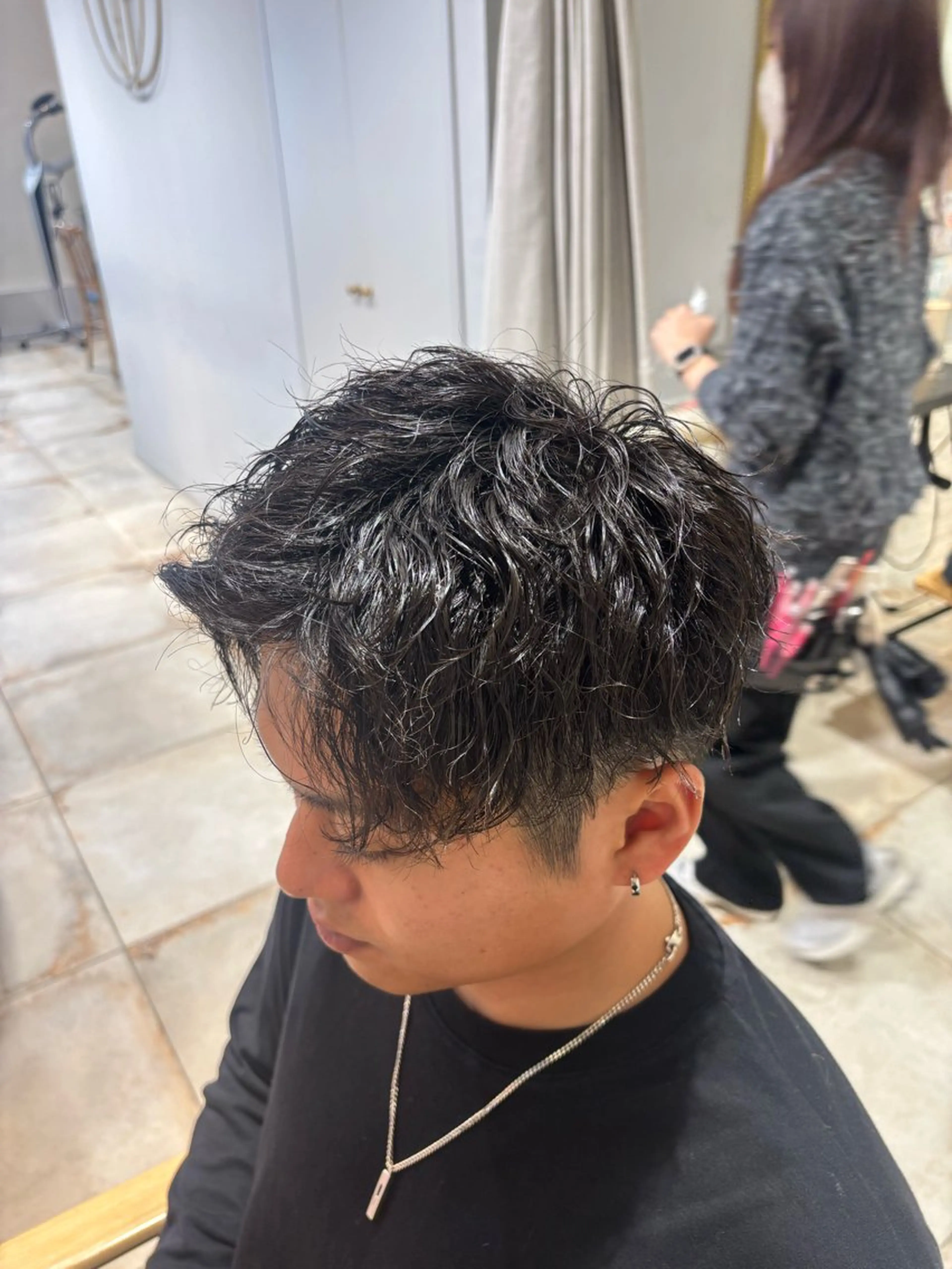 パーマ メンズ カット パーマ パーマ特化 /ASUMI🐶のヘアスタイル