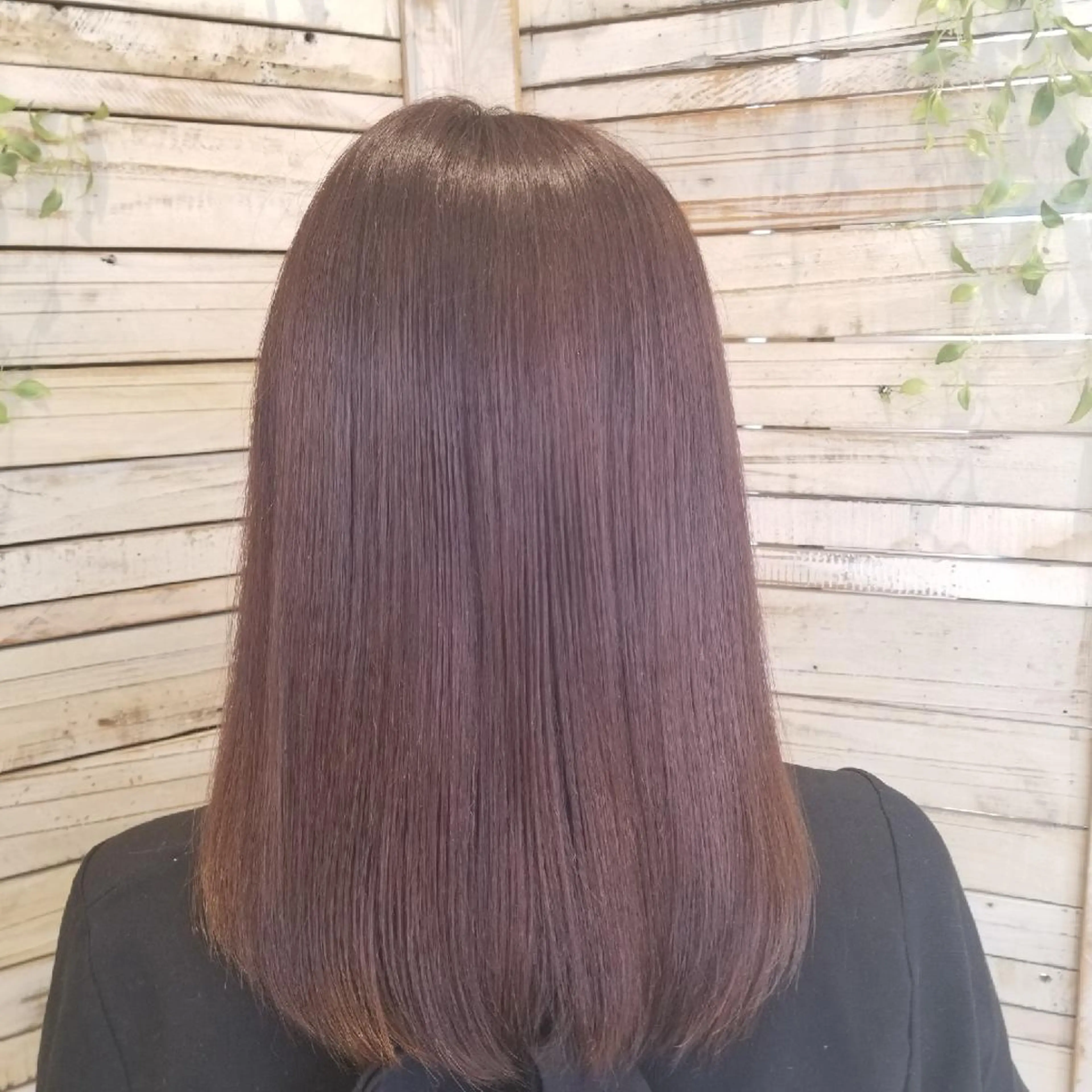 ロング 縮毛矯正 トリートメント Ash 店長　山下達也のヘアスタイル