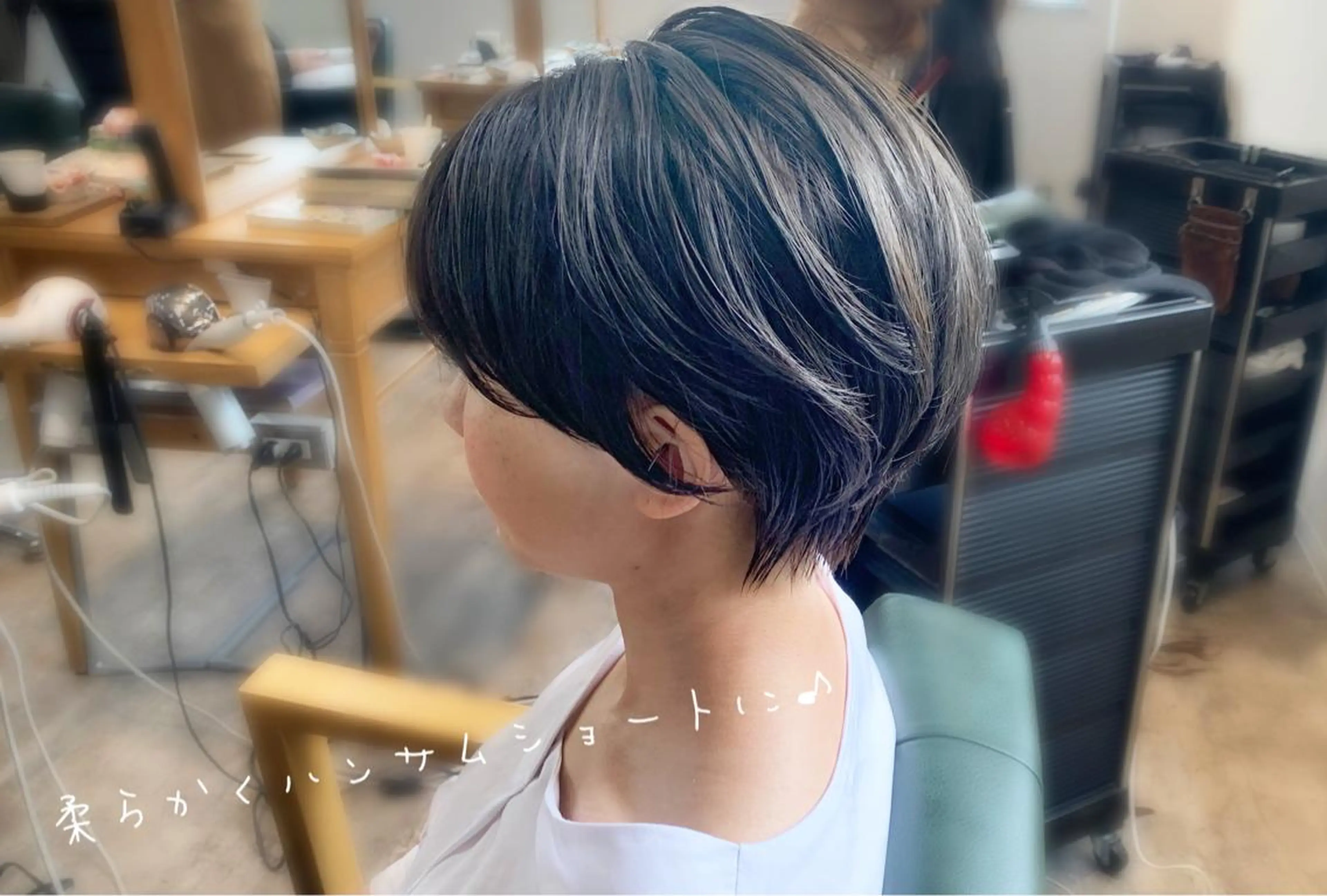 ショート カラー カット トリートメント 前田 健太のヘアスタイル