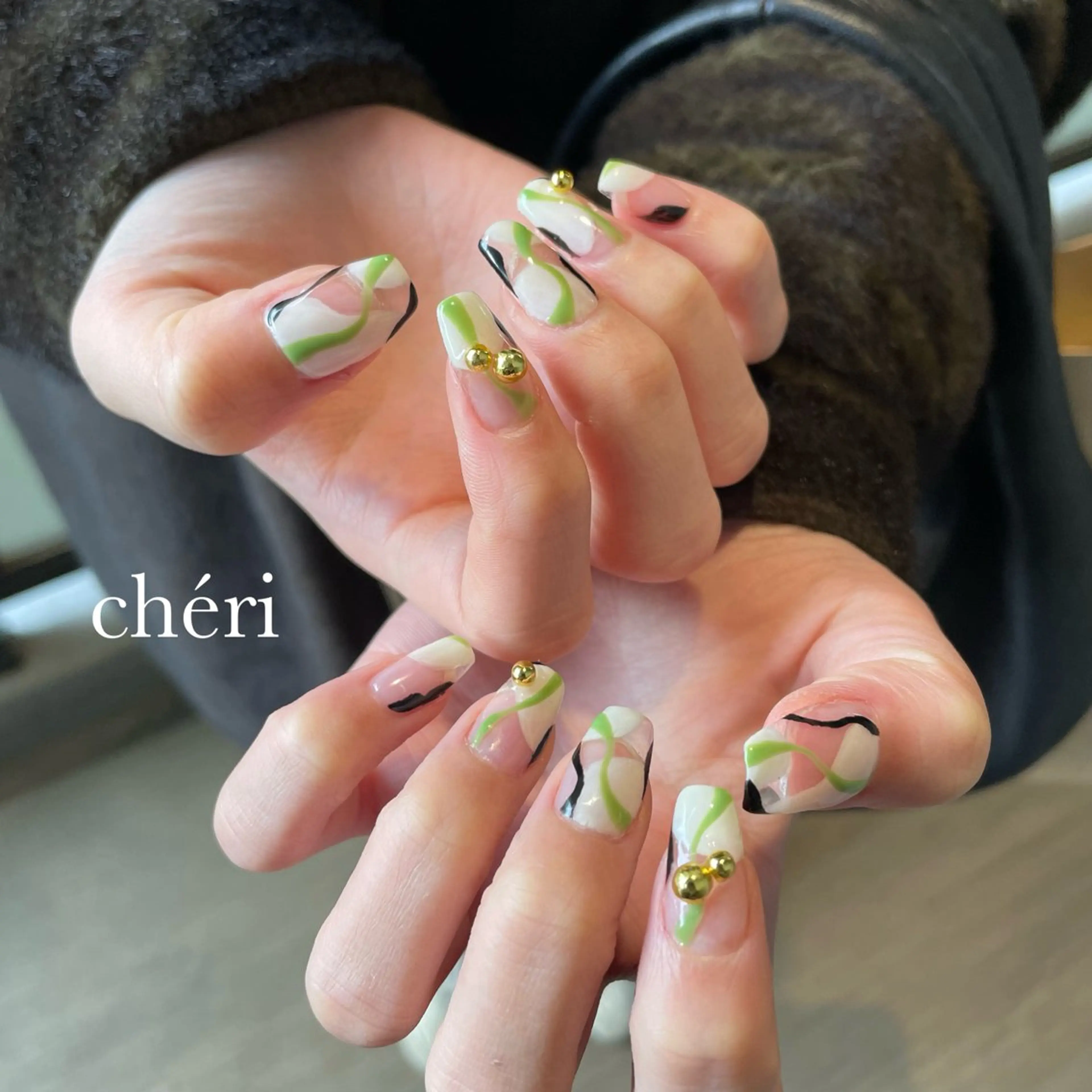 ネイル 持ち込み Chéri［シェリ］ nail salonのネイルデザイン