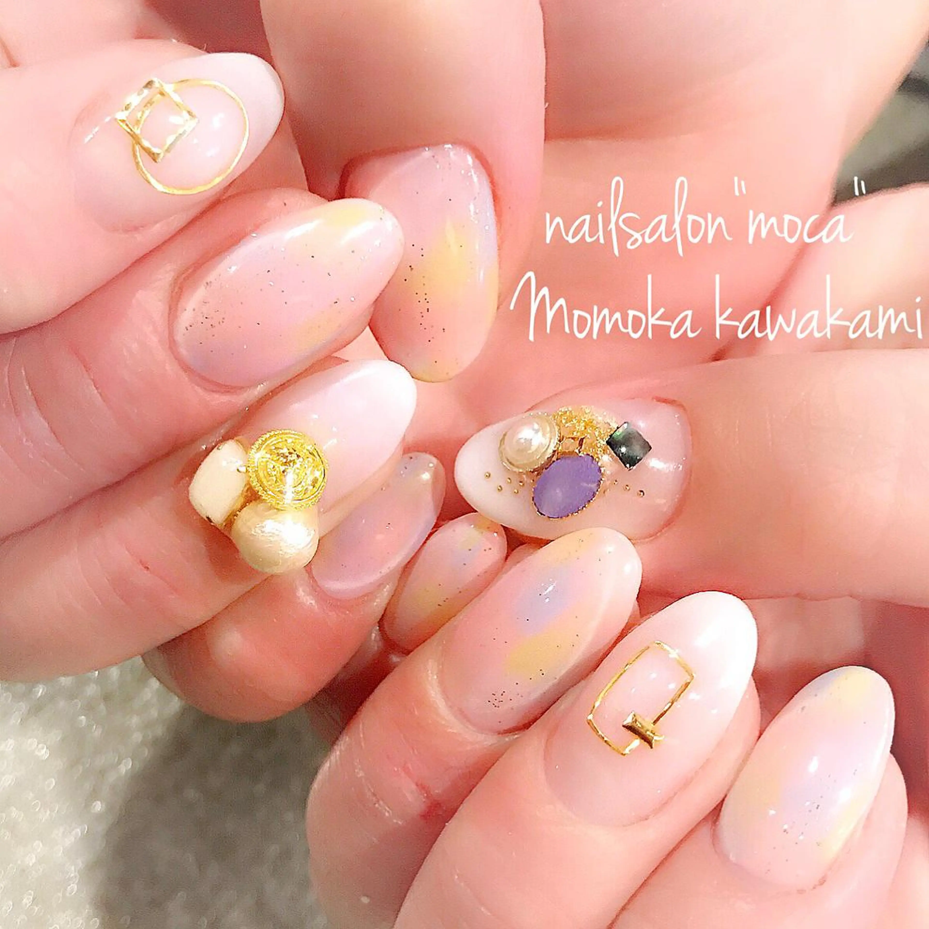 ネイル マツエク・マツパ 川上 桃果のネイルデザイン