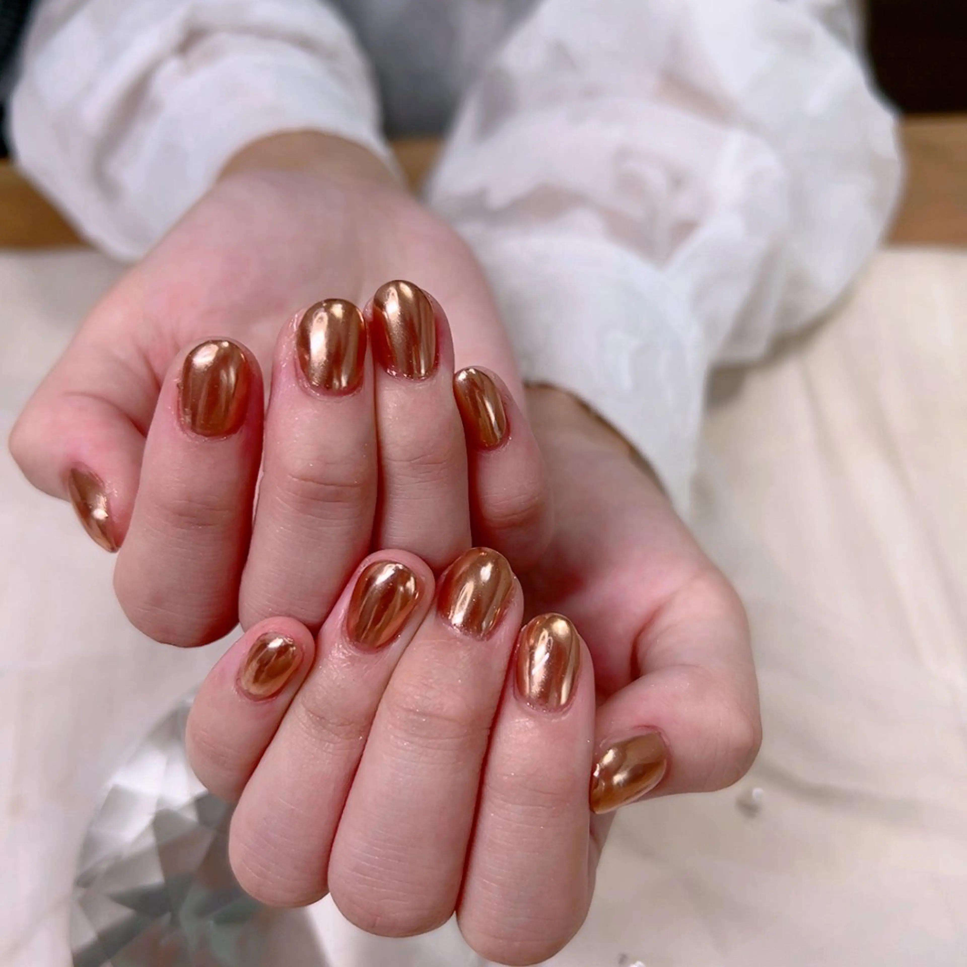 ネイル ワンカラーネイル ぷっくりネイル Cute Tips nailのネイルデザイン