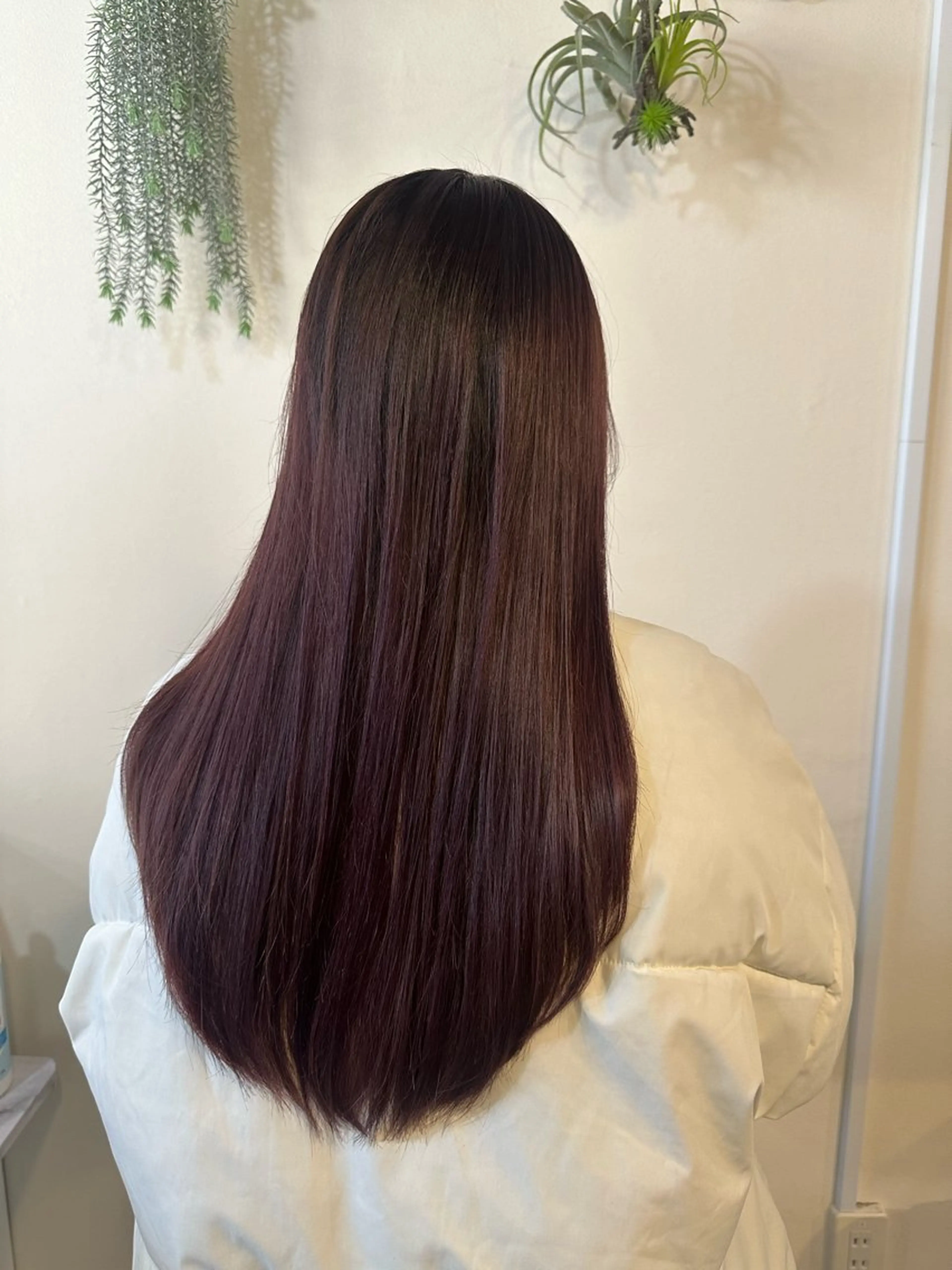 ロング カラー ラベンダーカラー ピンクカラー ピンクラベンダー ヘアカラー Sherry/R 三川町　木村祐里奈のヘアスタイル