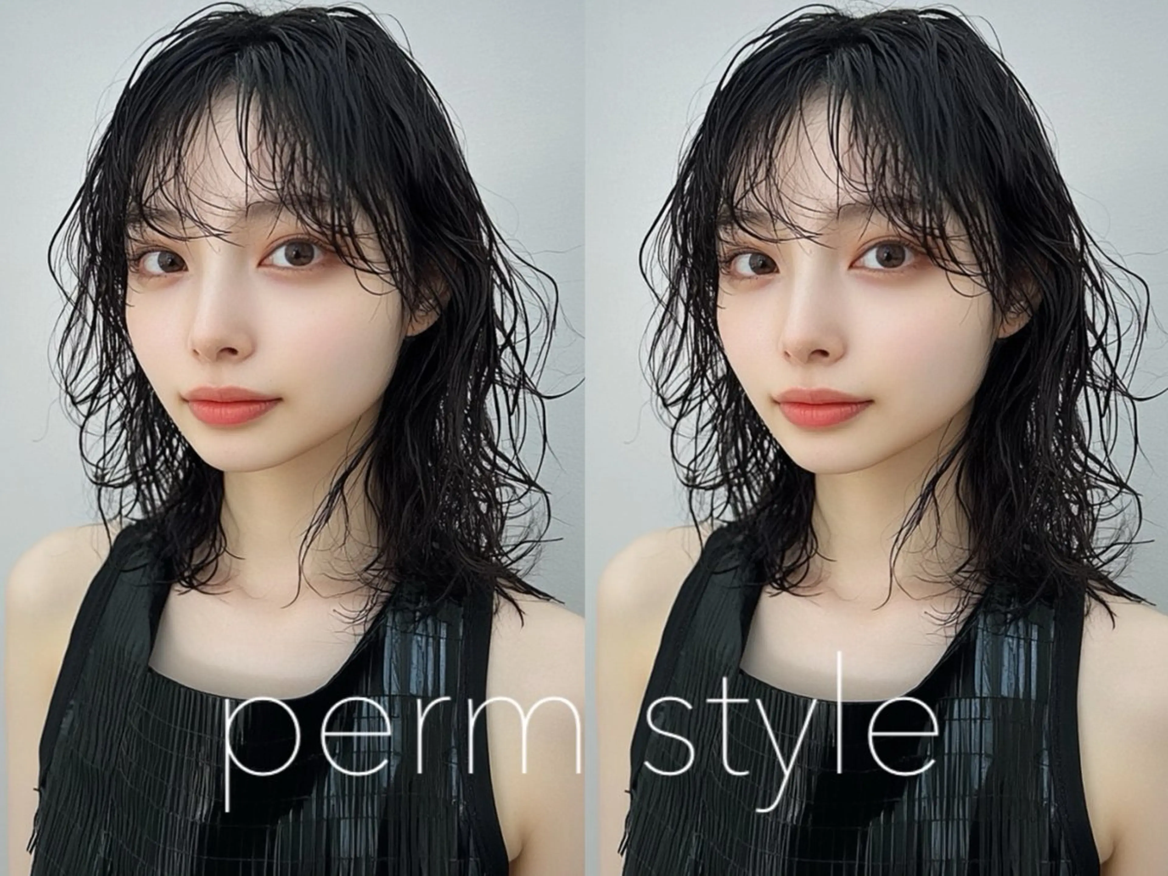 ミディアム mua 鳳のヘアスタイル