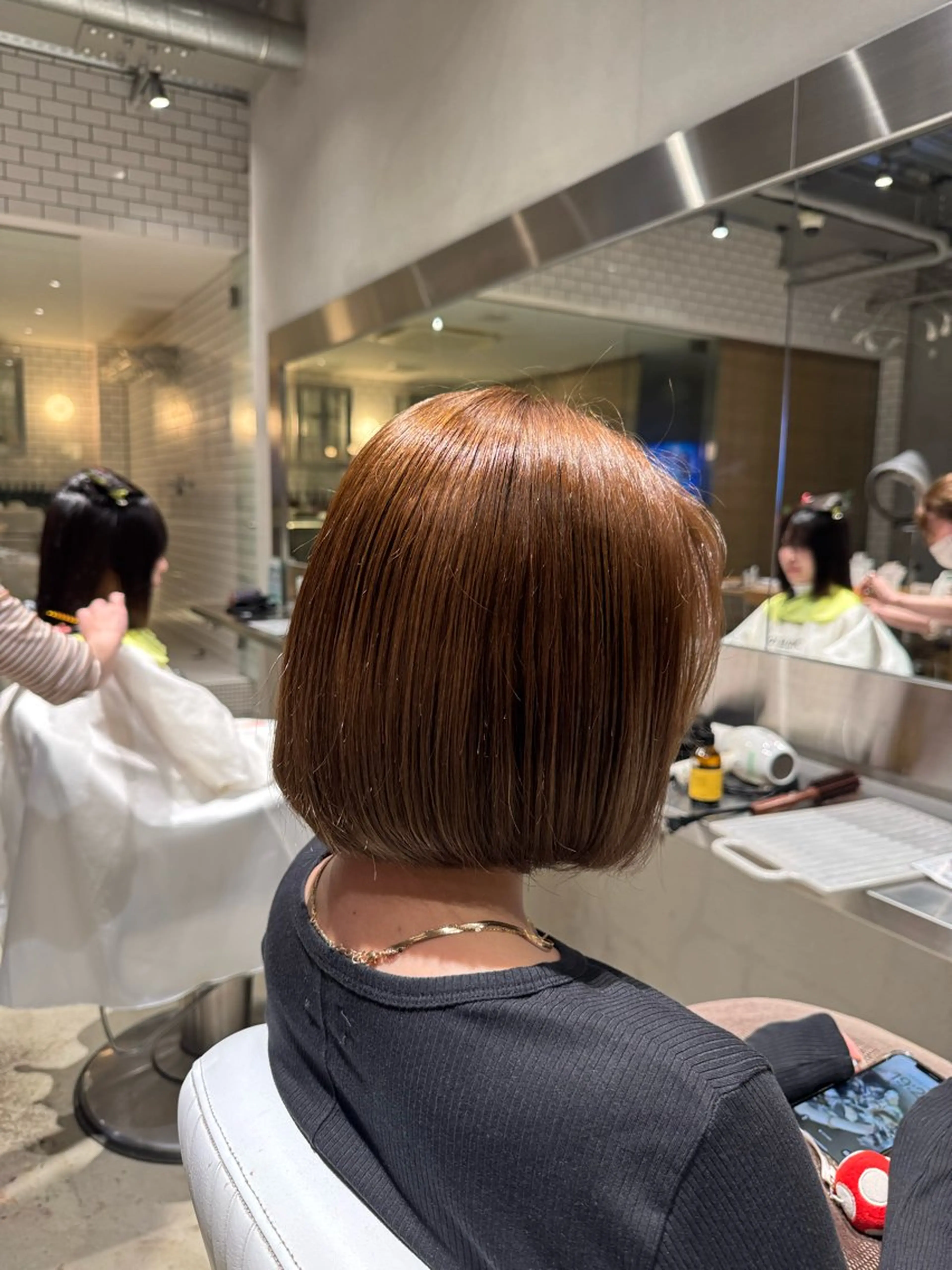カラー ヘアカラー Rena Yoshinariのヘアスタイル