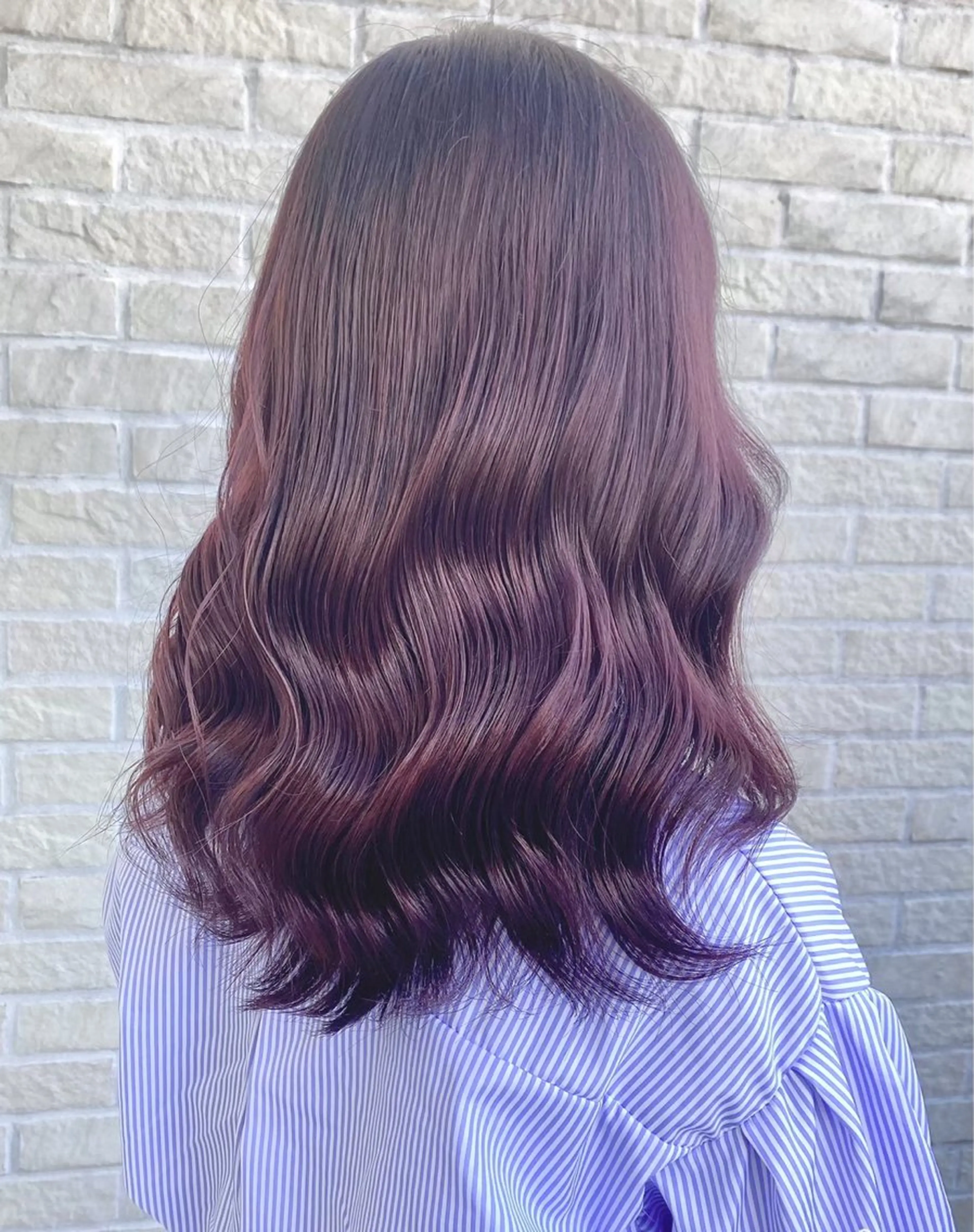 カラー 成瀬スパイラル パーマ清水大隼のヘアスタイル