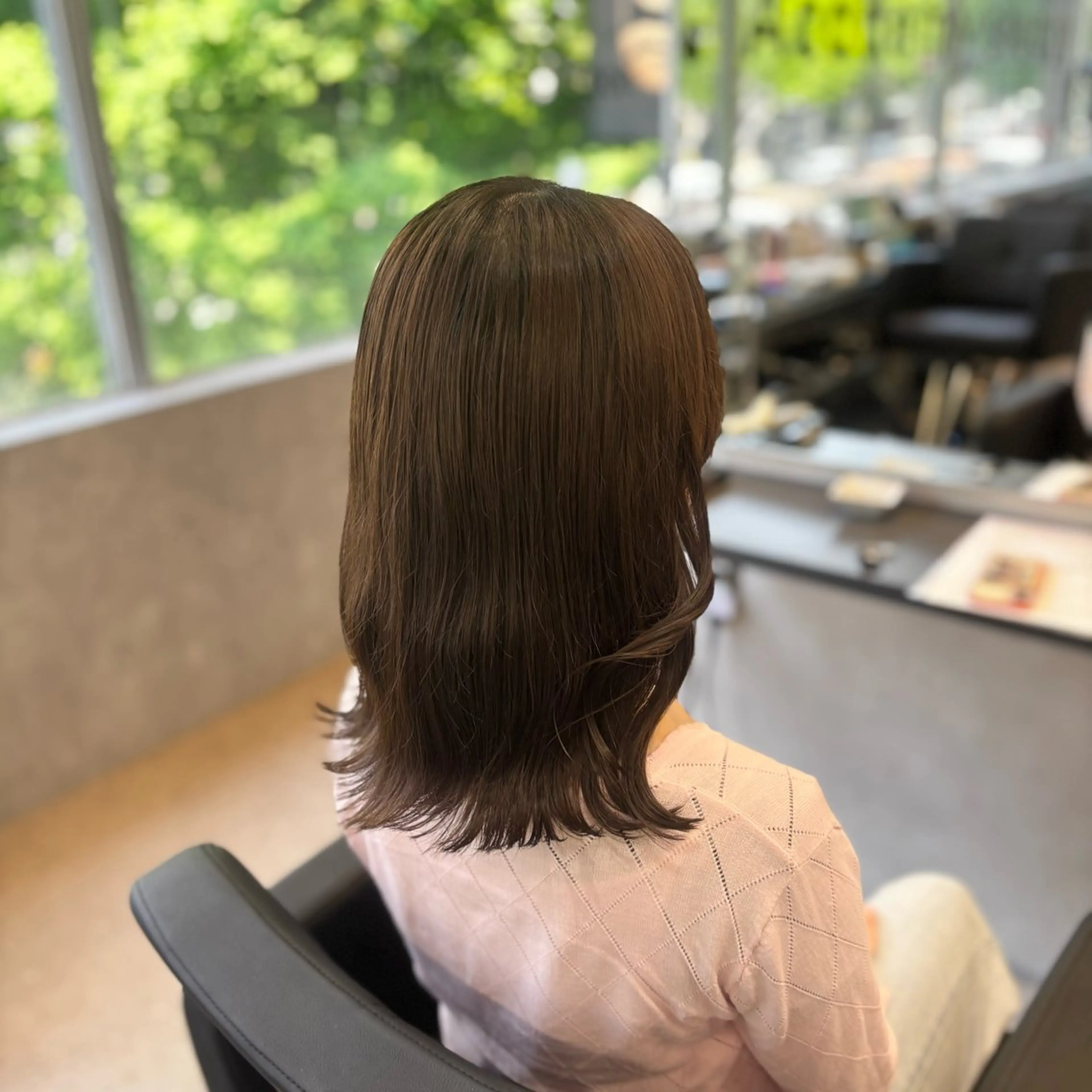 ミディアム チサト🍨/仙台 /レイヤー🪽‪🤍のヘアスタイル