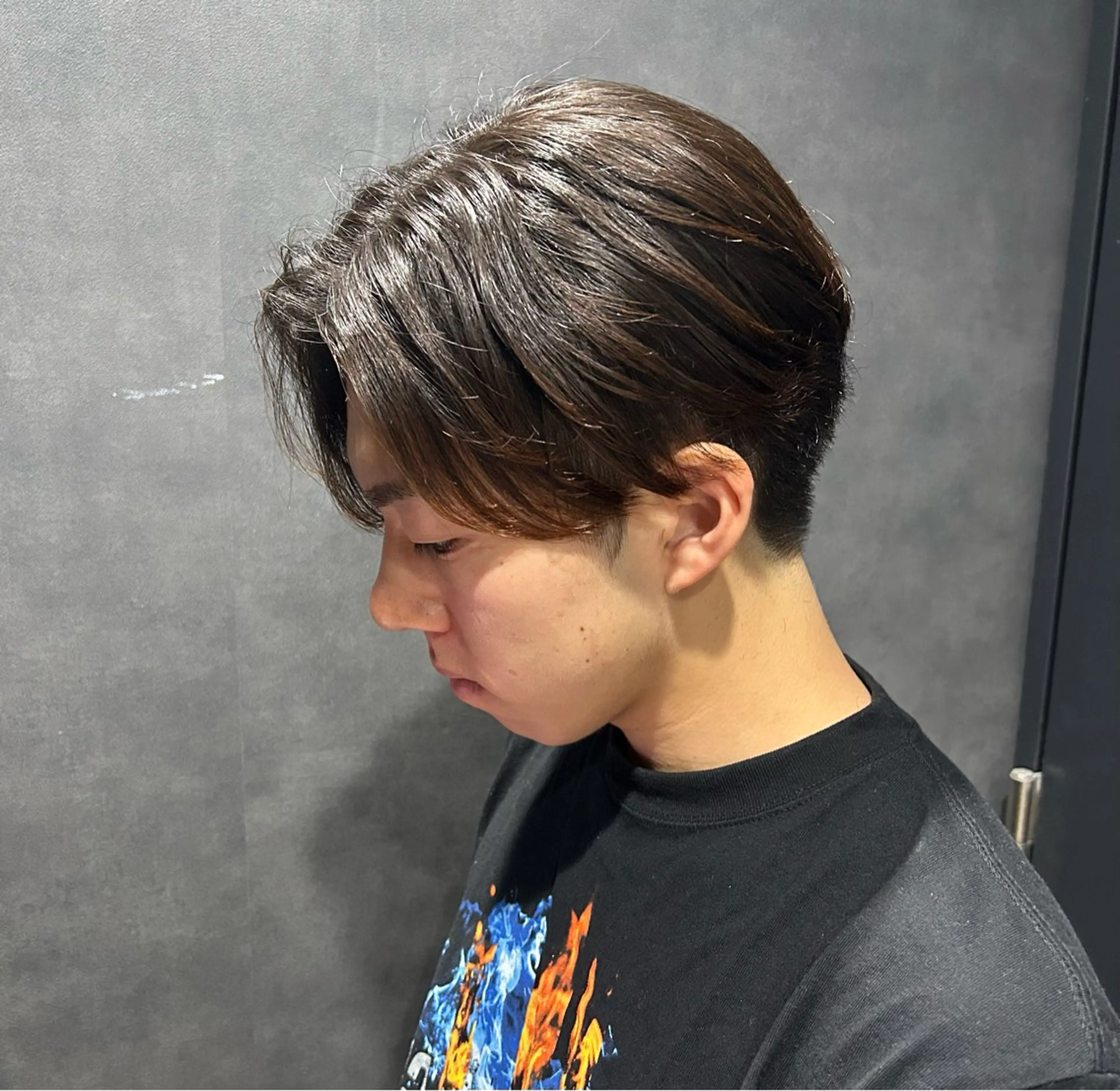 ショート メンズ 縮毛矯正 🐺森 雄飛/メンズ 韓国ヘアのヘアスタイル