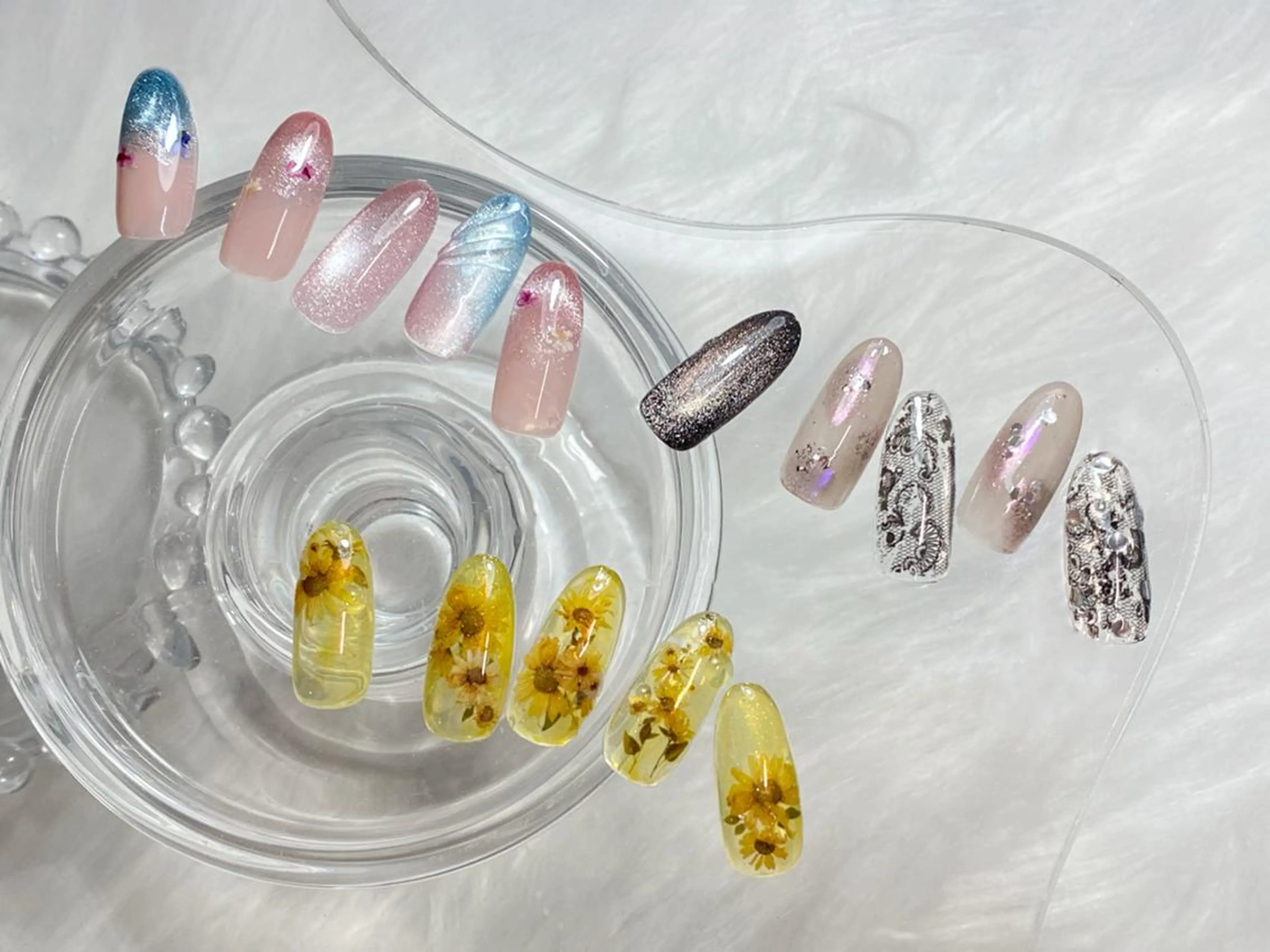 ネイル ハンドネイル orbe 芳長のネイルデザイン